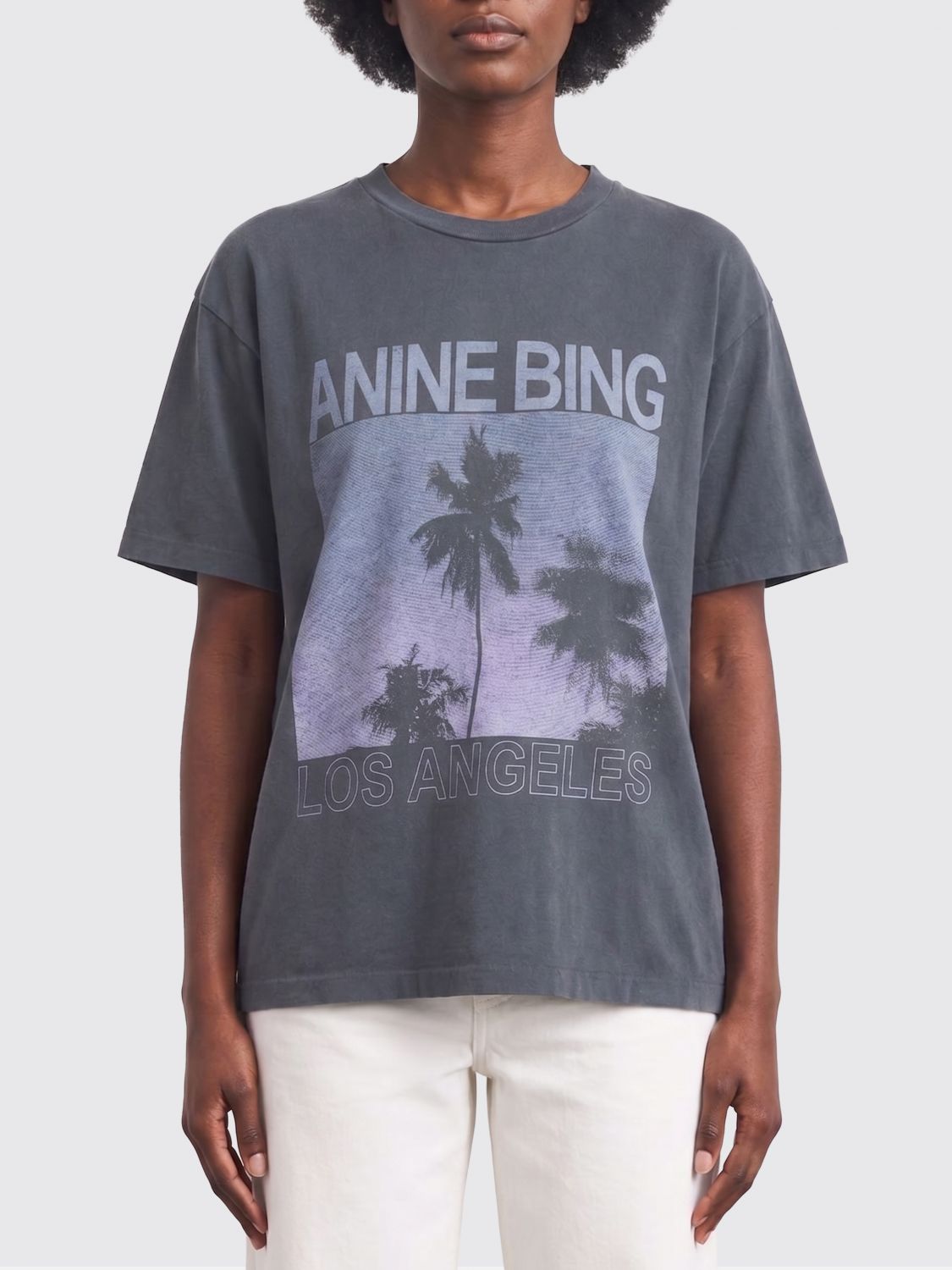 ANINE BING T-Shirts Donna colore Grigio