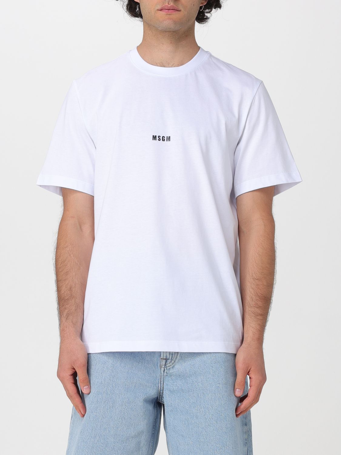 Msgm Cotton T-shirt With Logo