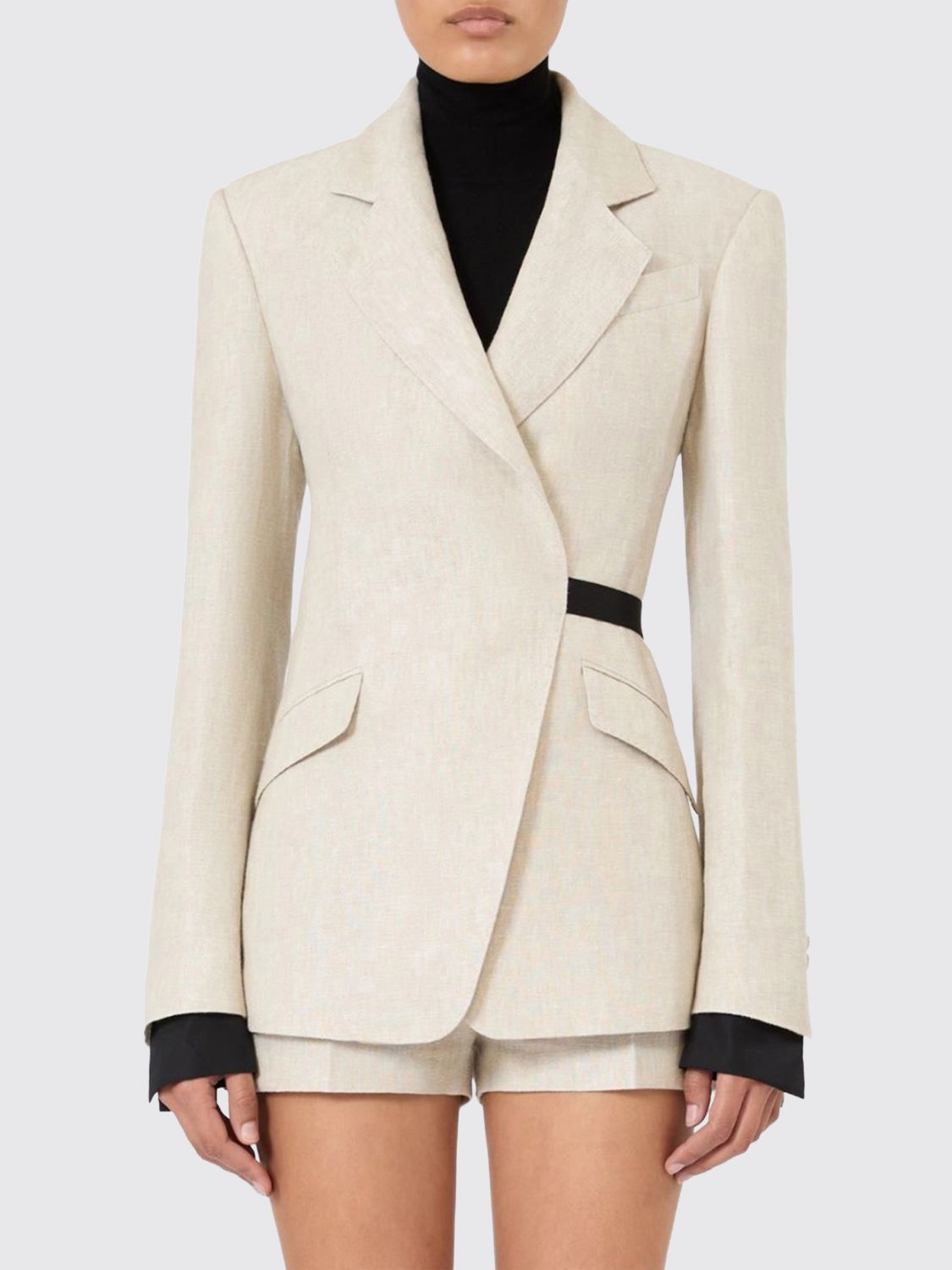 MAX MARA Jacket Woman color Nude