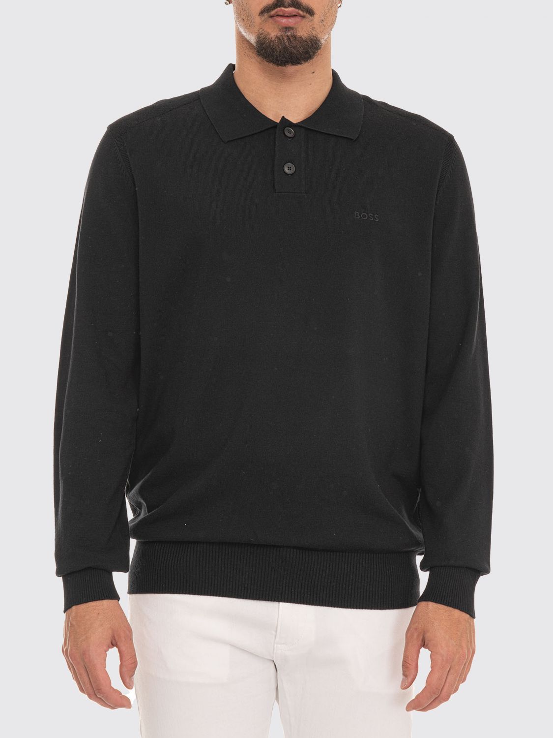 BOSS Polo Uomo colore Nero