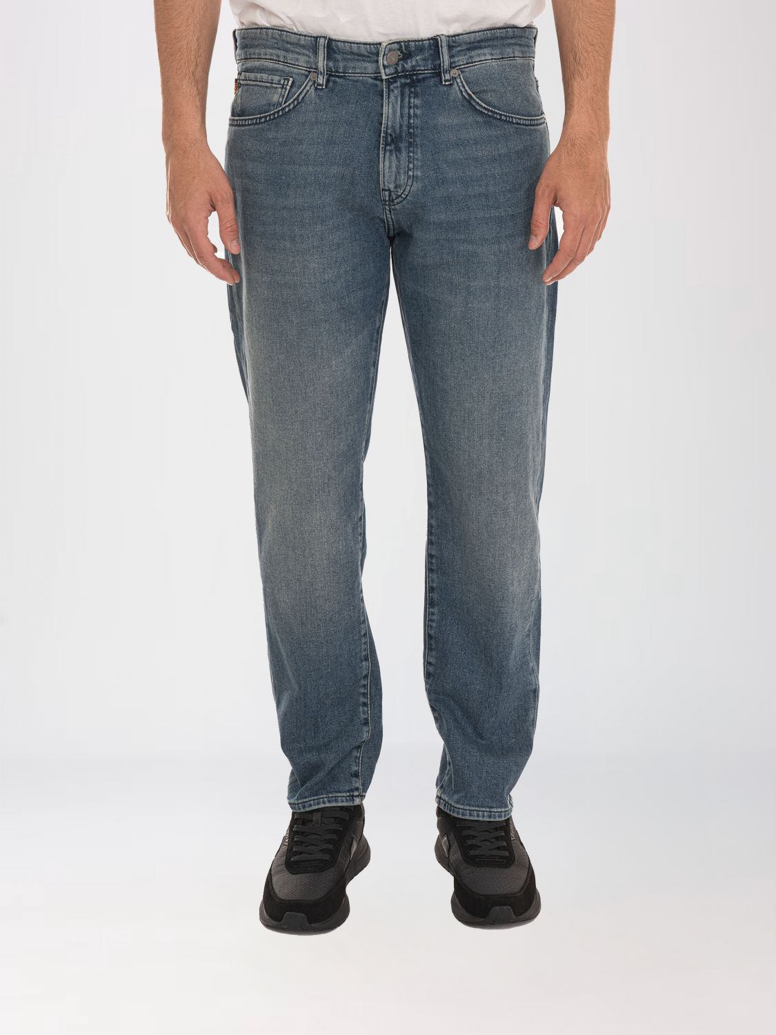 BOSS Jeans Men color Denim
