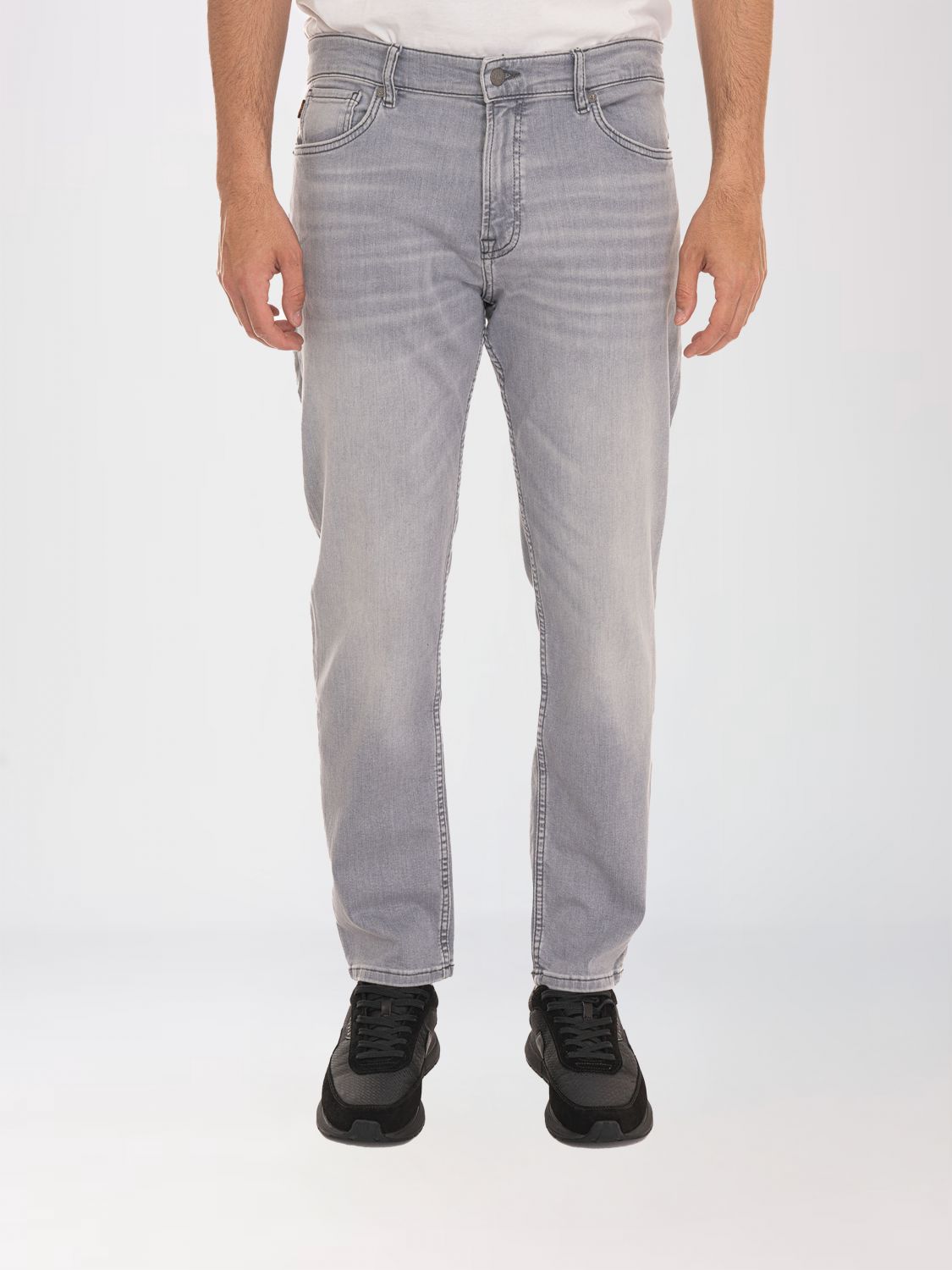 BOSS Jeans Men color Grey