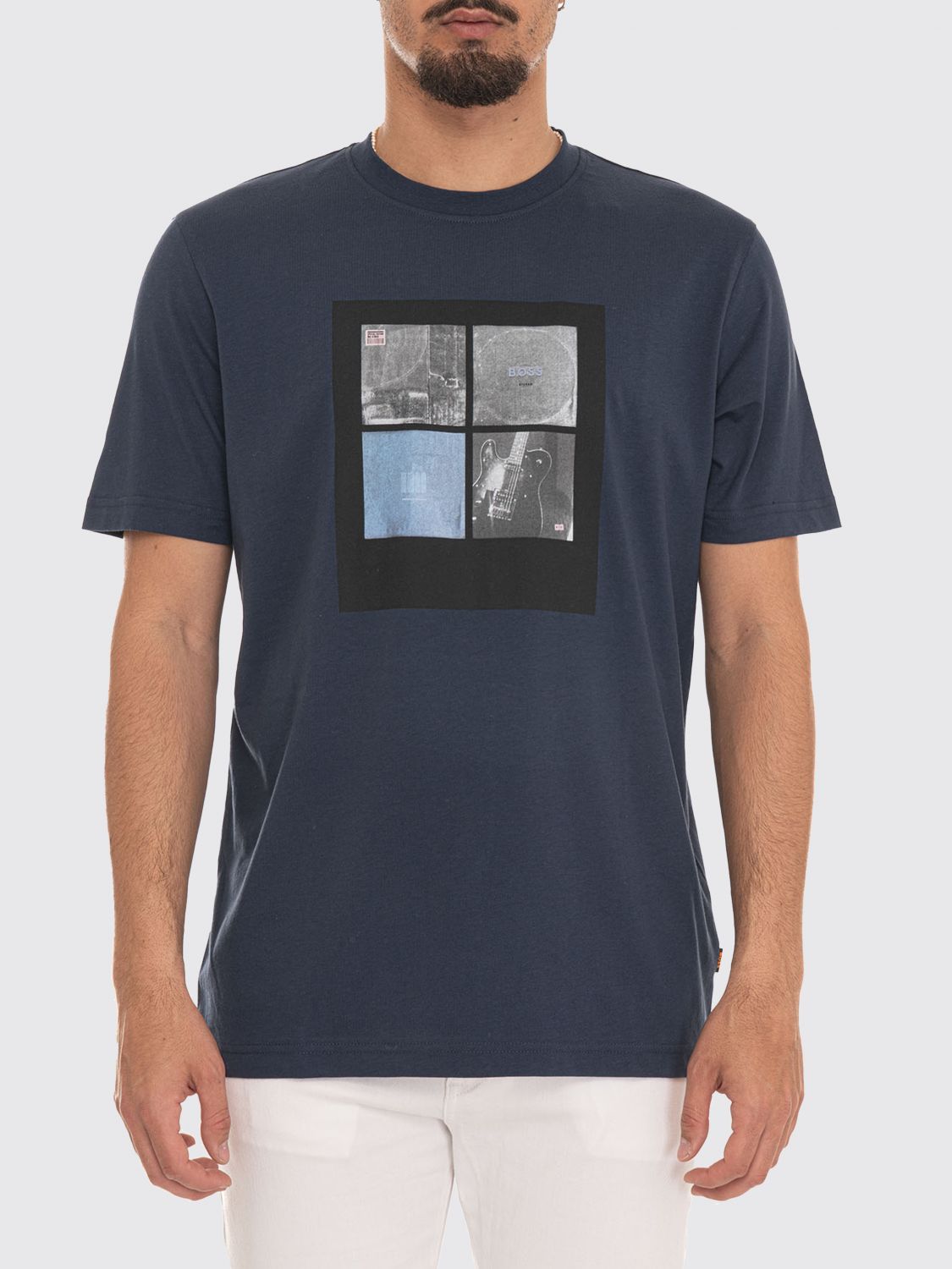 BOSS T-Shirt Uomo colore Blue