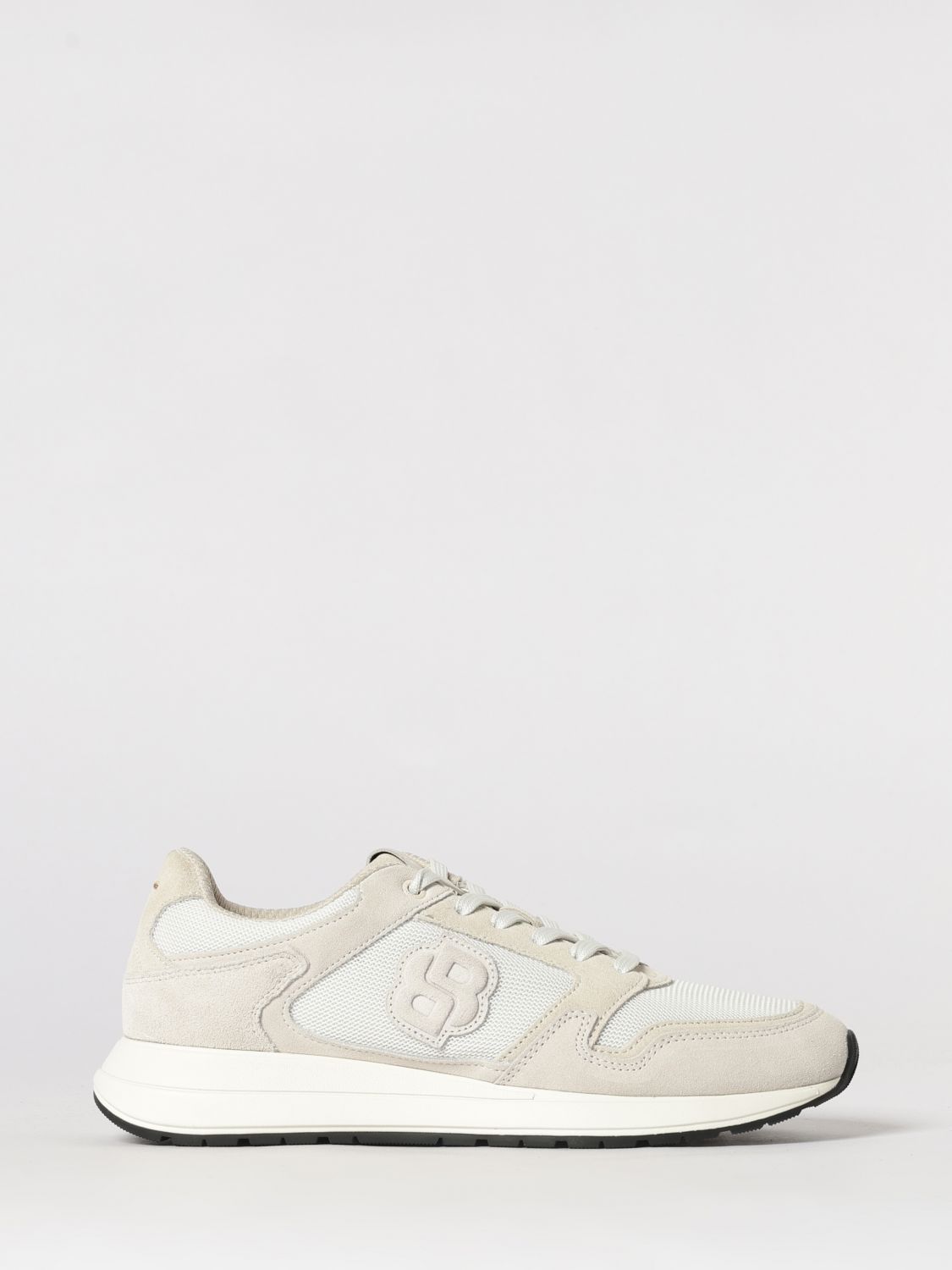 BOSS Sneakers aus Mesh und Wildleder
