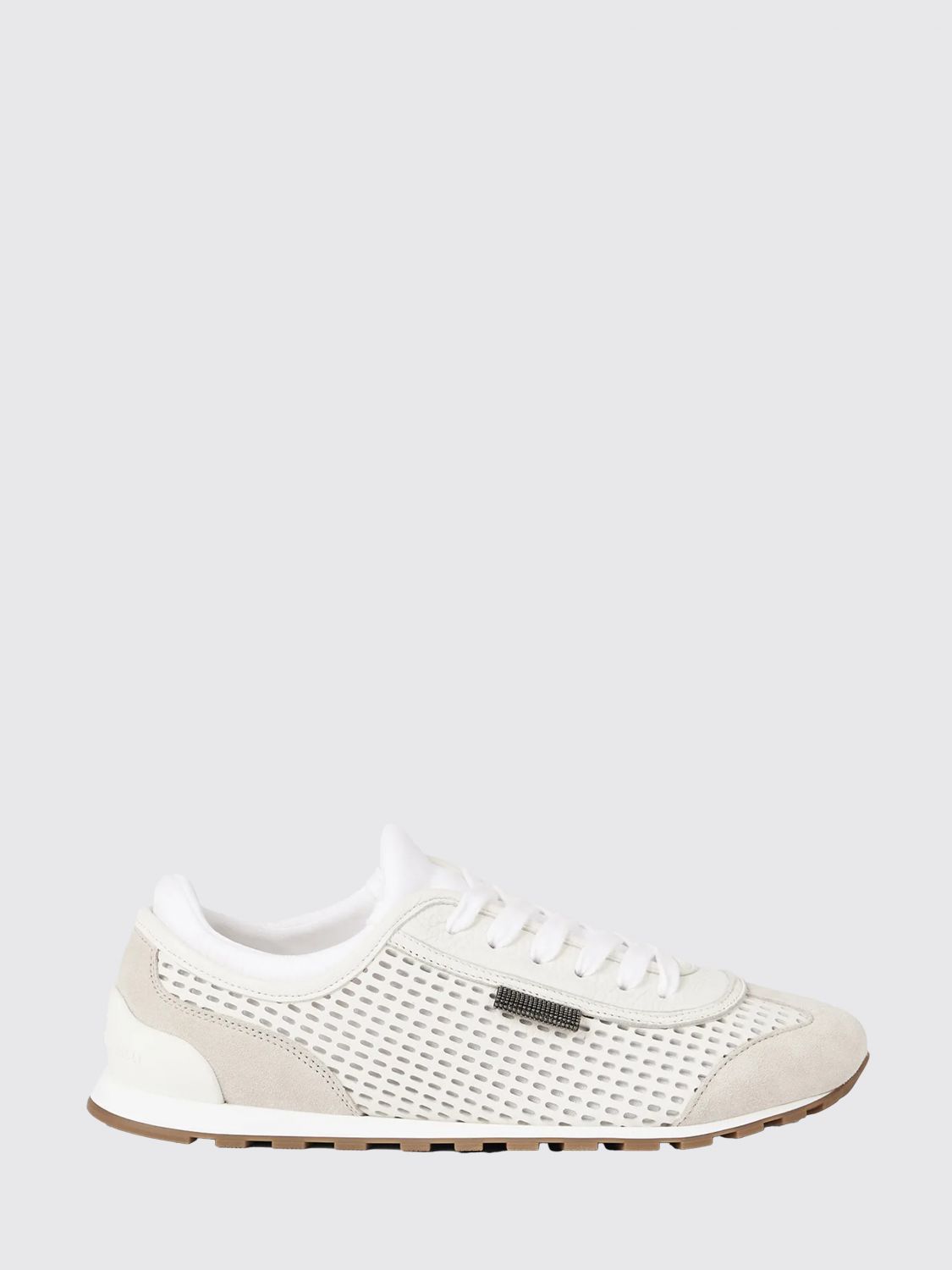 BRUNELLO CUCINELLI Sneakers in pelle traforata