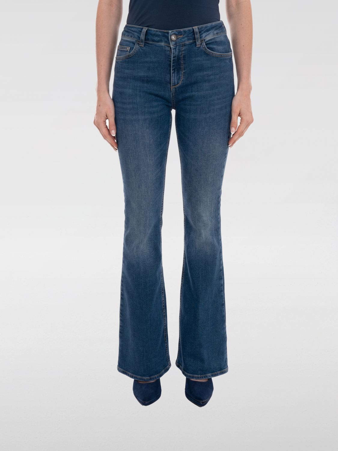 LIU JO Jeans Woman color Denim
