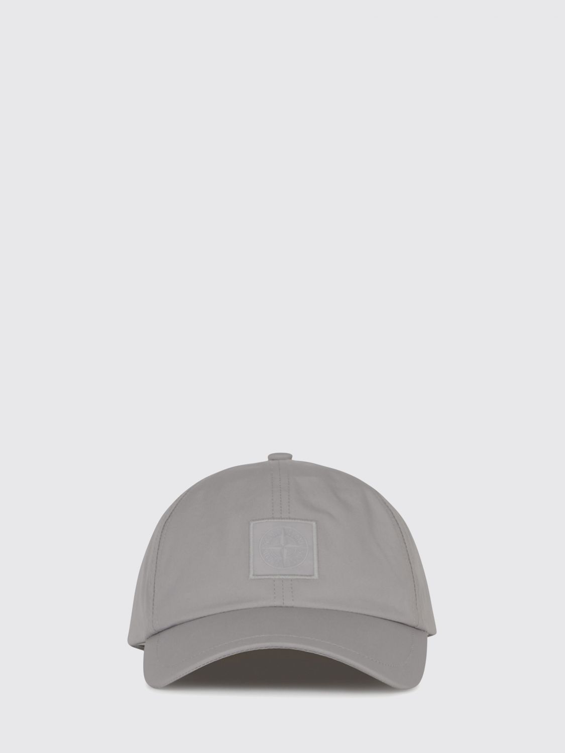 STONE ISLAND Cappello da baseball in cotone con logo Compass e cinturino regolabile