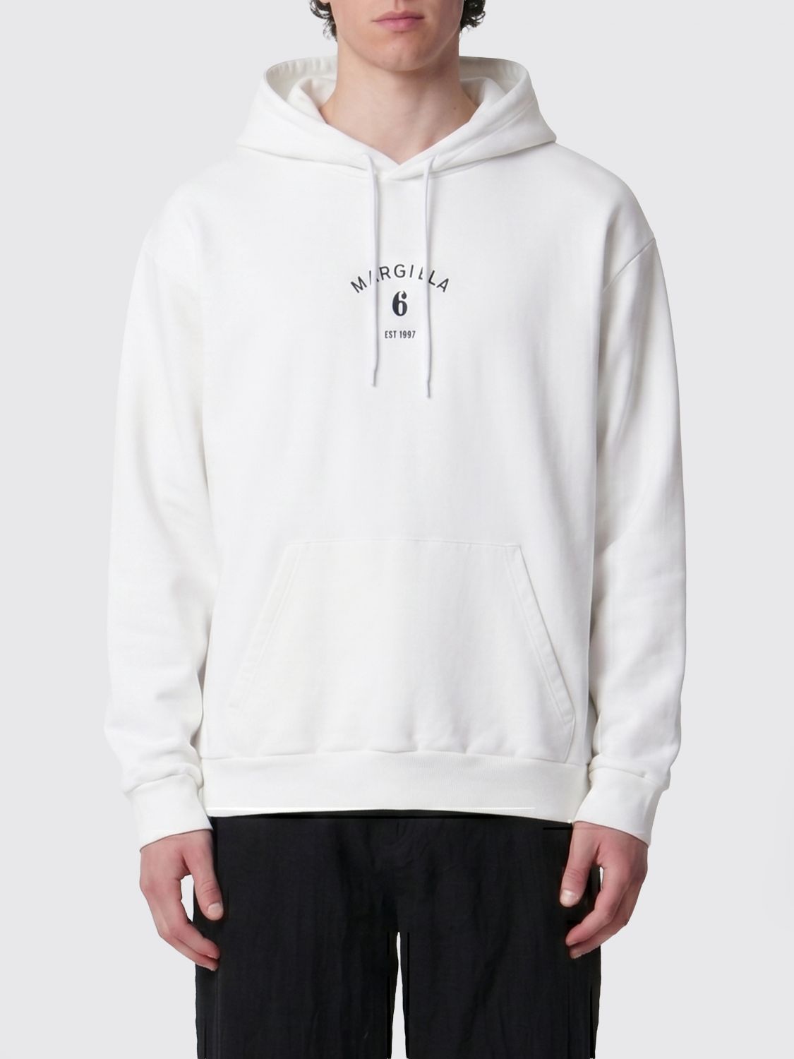 MM6 MAISON MARGIELA Baumwoll-Kapuzenpullover