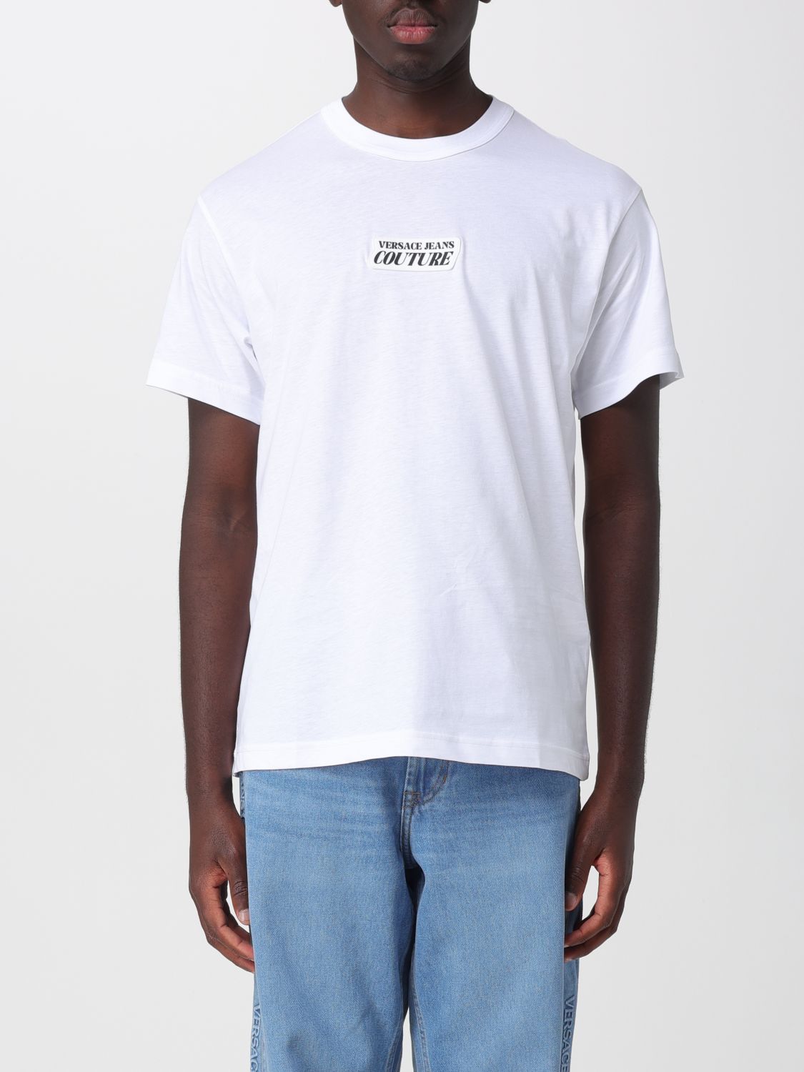 VERSACE JEANS COUTURE T-Shirt Uomo colore Bianco