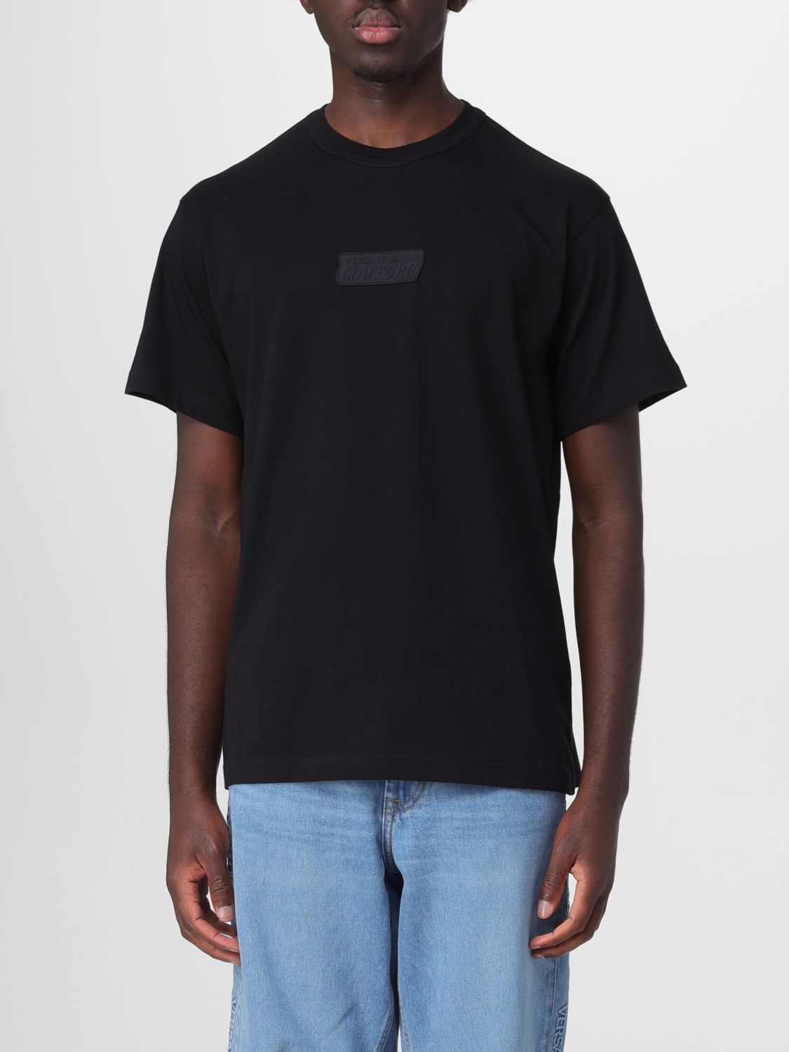 VERSACE JEANS COUTURE T-Shirt Uomo colore Nero