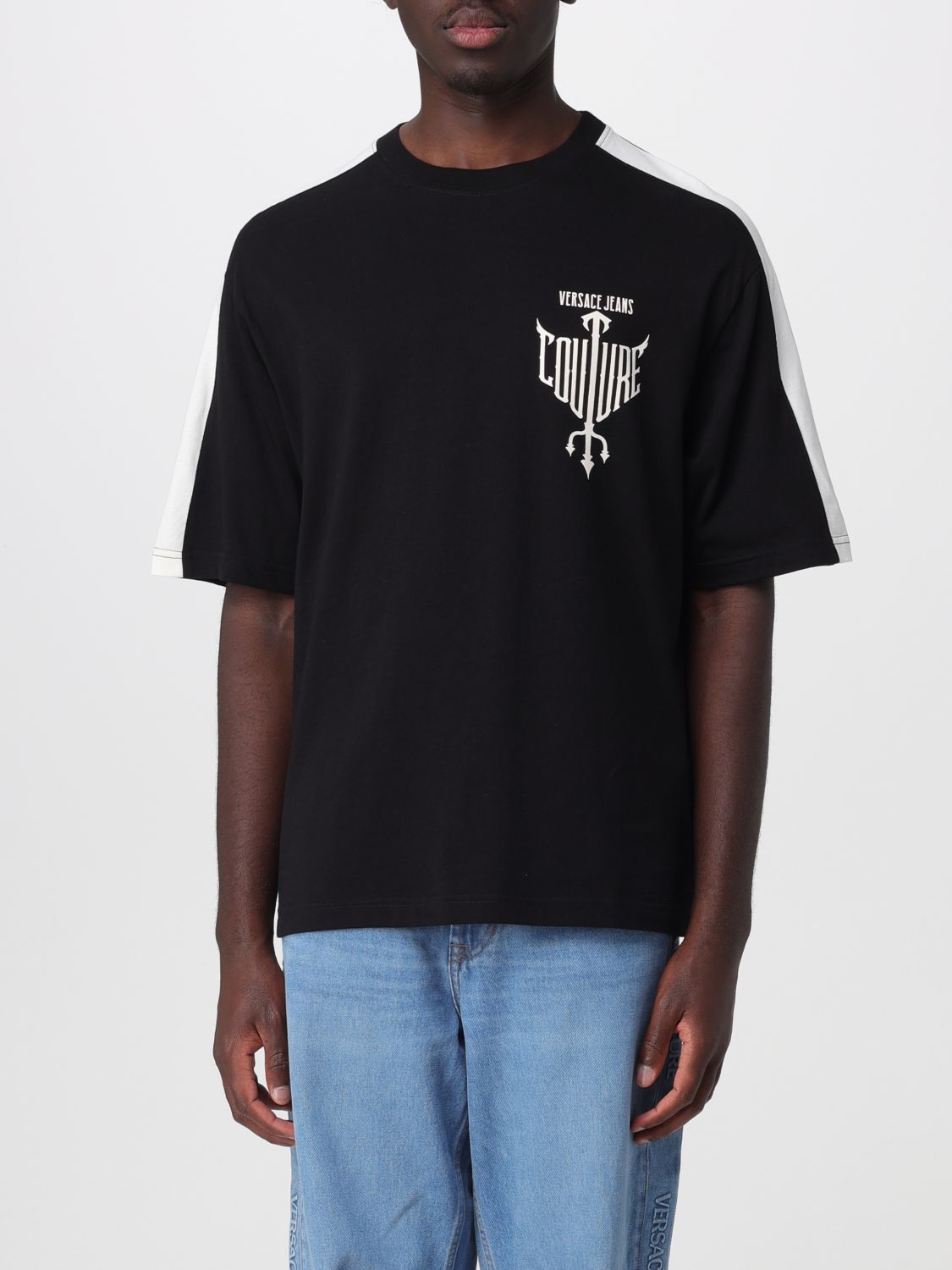 VERSACE JEANS COUTURE T-Shirt Uomo colore Nero