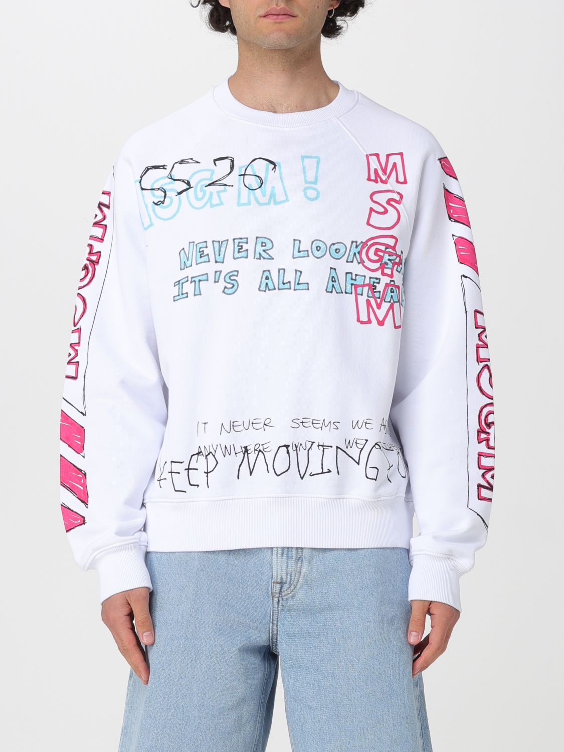 MSGM Sweatshirt men　MSGM スウェットシャツ メンズ MSGM