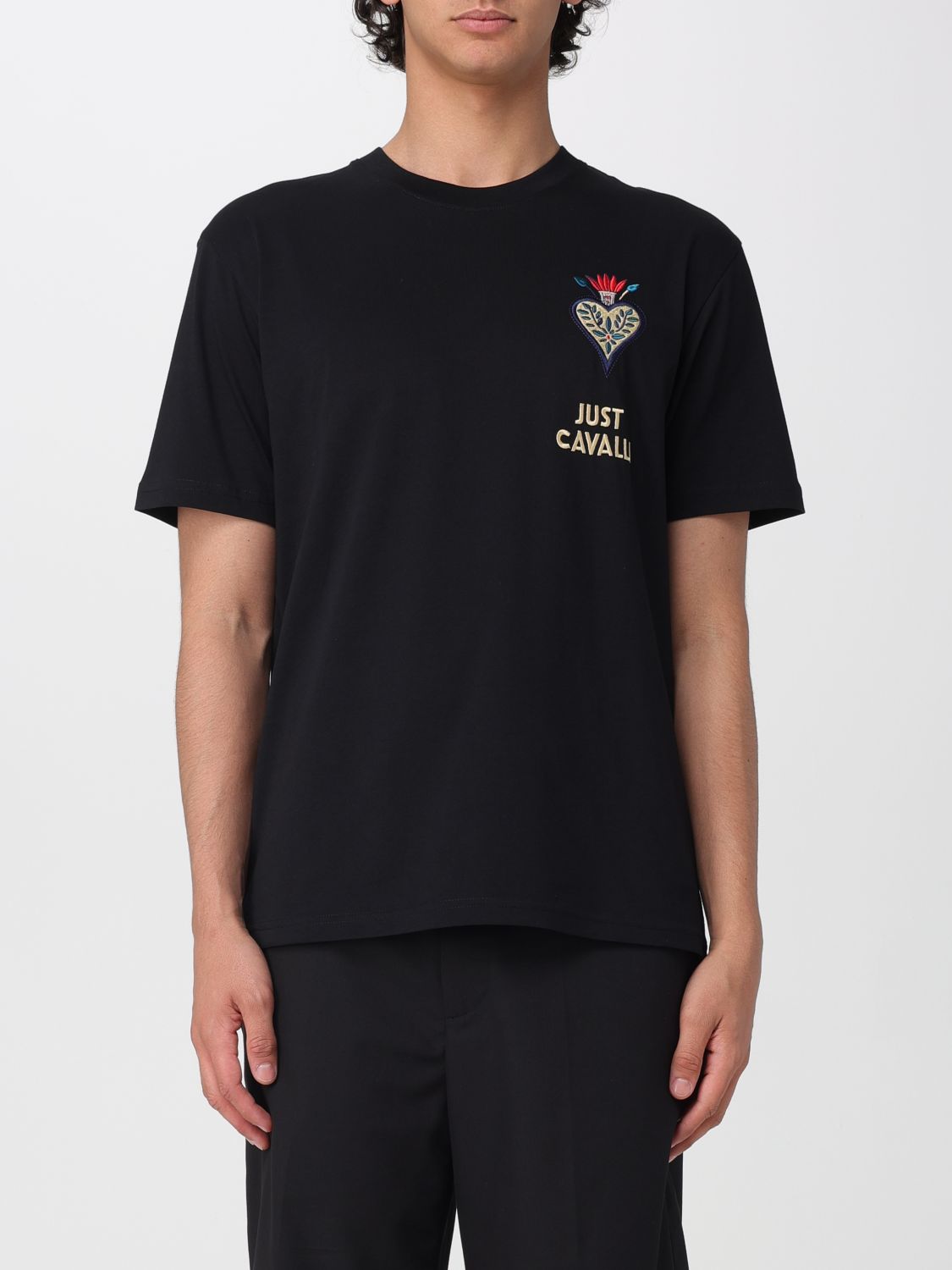 JUST CAVALLI T-Shirt Uomo colore Nero