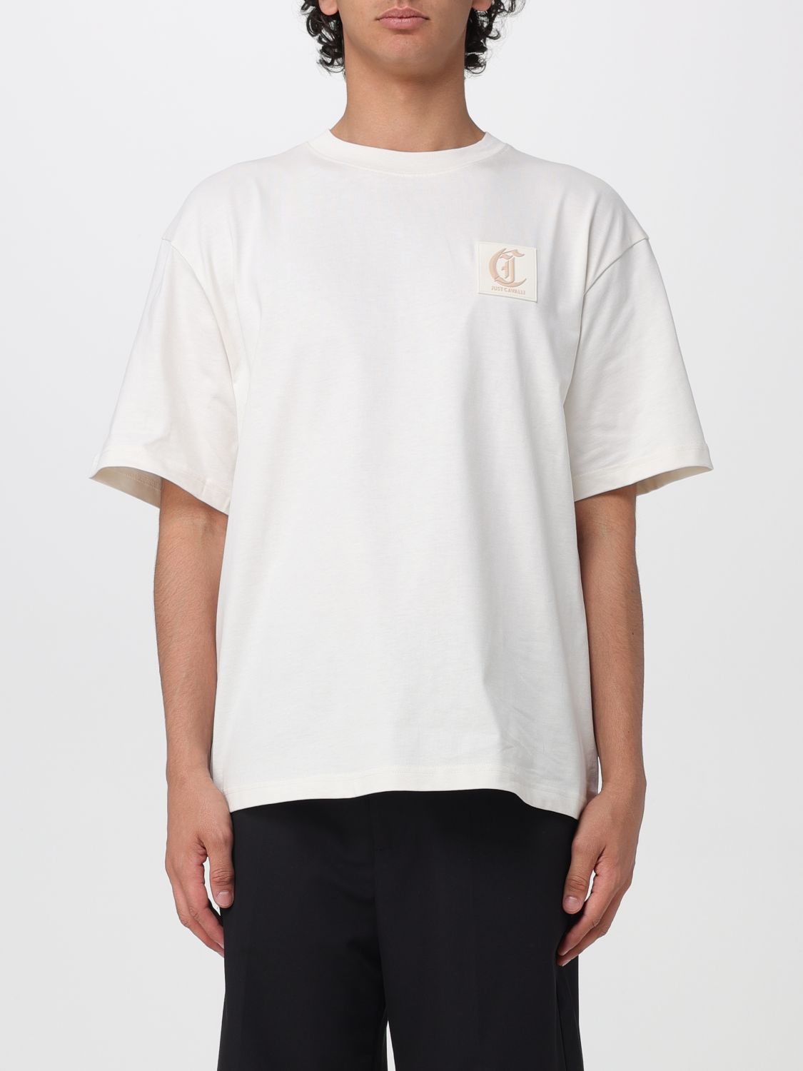 JUST CAVALLI T-Shirt Uomo colore Bianco