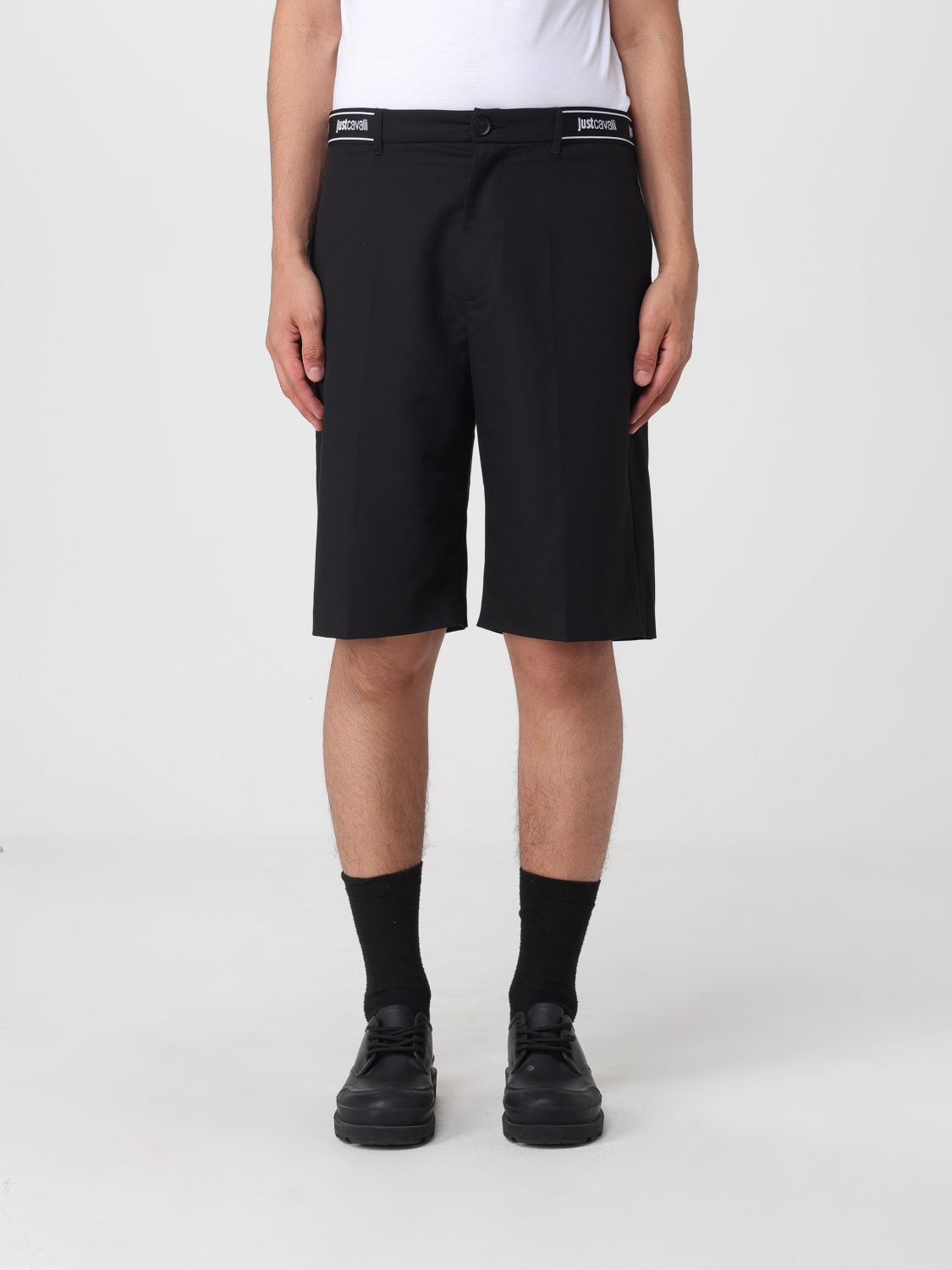 JUST CAVALLI Pantaloncini Uomo colore Nero