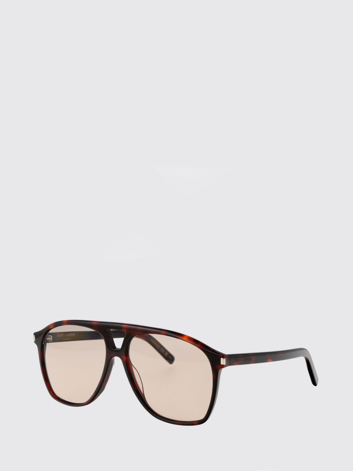 Saint Laurent Sl 596 Acetate Sunglasses In Brown