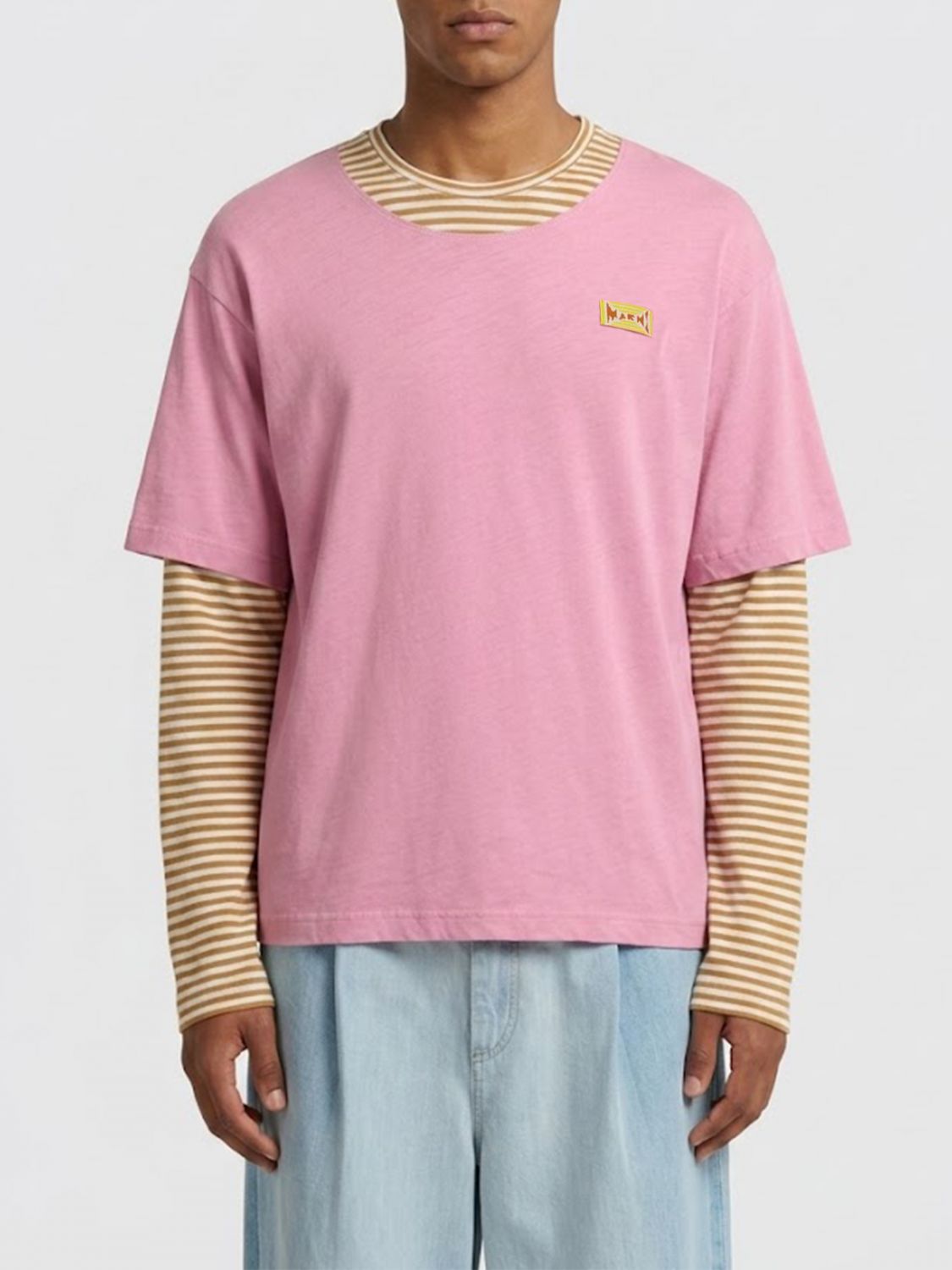 MARNI T-Shirt Uomo colore Rosa