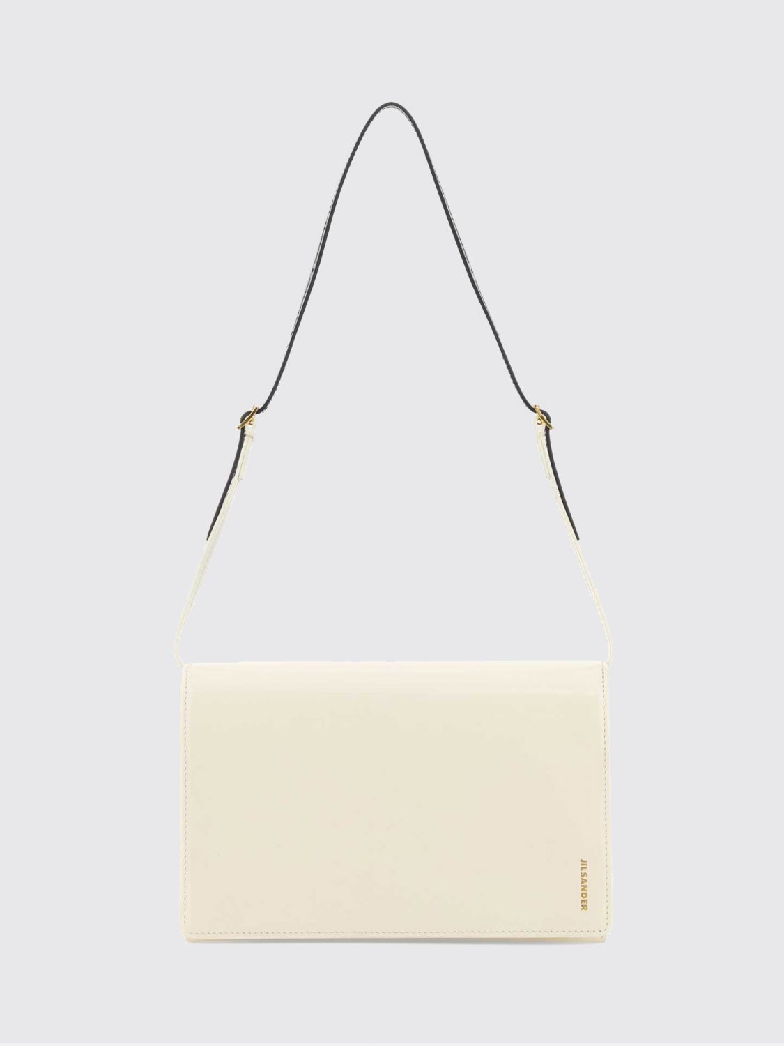 JIL SANDER File Calfskin Shoulder Bag