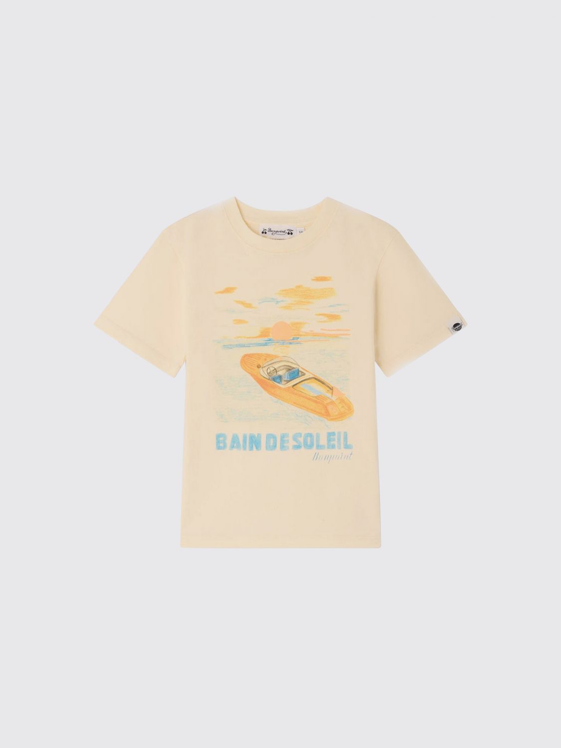 BONPOINT Bedrucktes Baumwoll-T-Shirt