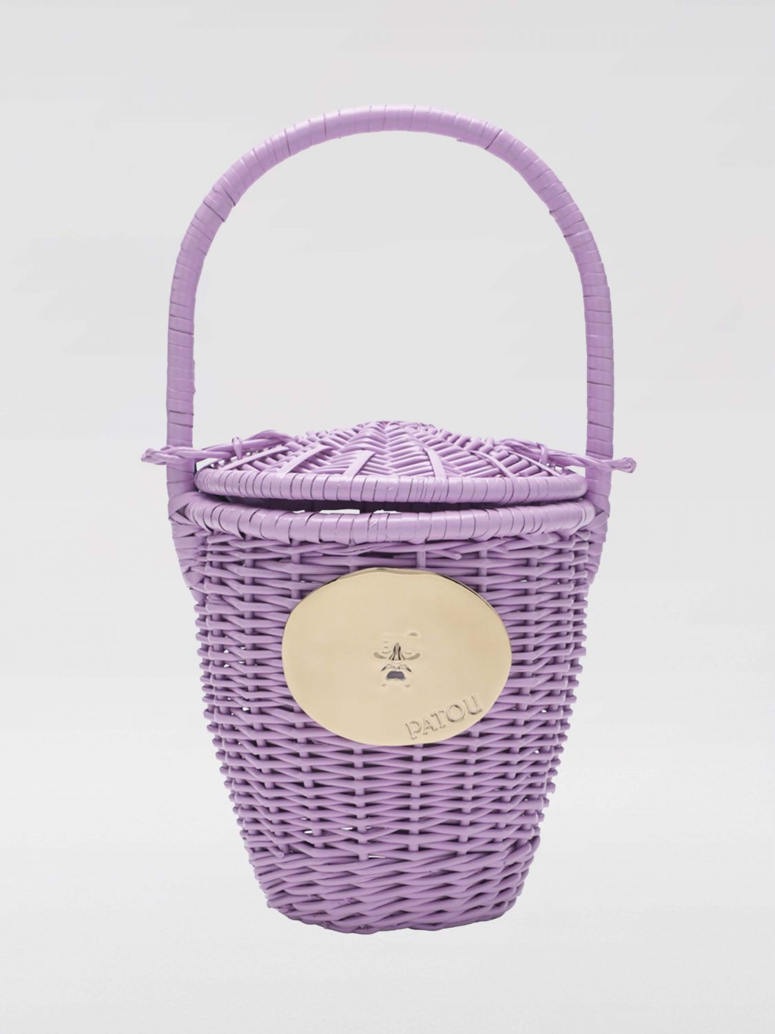 PATOU Wicker Bucket Bag　PATOU ウィッカー バケット バッグ PATOU