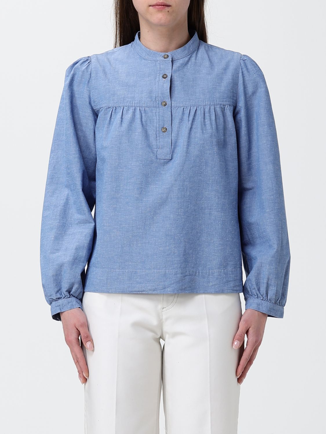 A. P.C. Organic Cotton And Linen Shirt　A.P.C.オーガニックコットン＆リネンシャツ A.