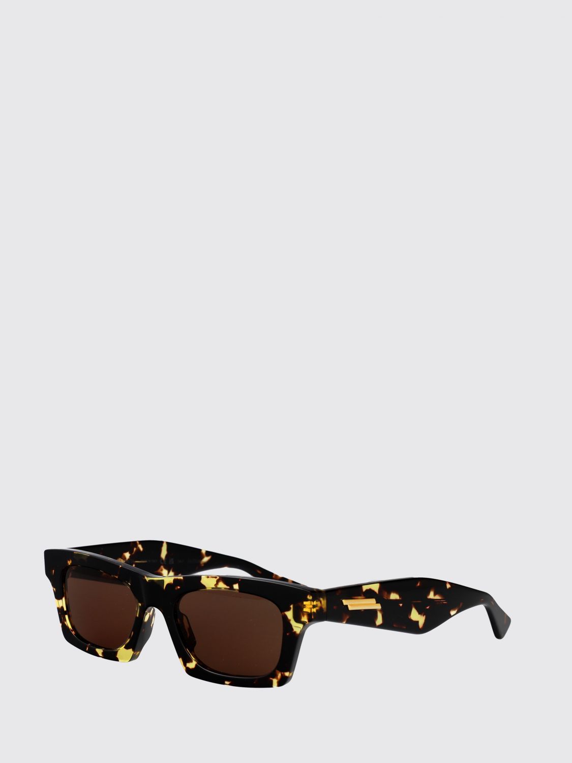 BOTTEGA VENETA Rectangular Acetate Sunglasses with Applied Logo　BOTTEGA VENETA ロゴ適用レクタンギュラー アセテート サングラス BOTTEGA