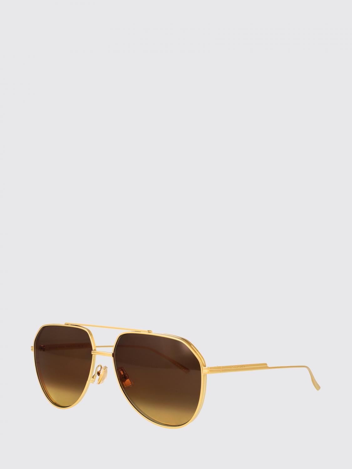 BOTTEGA VENETA Sunglasses Men color Gold