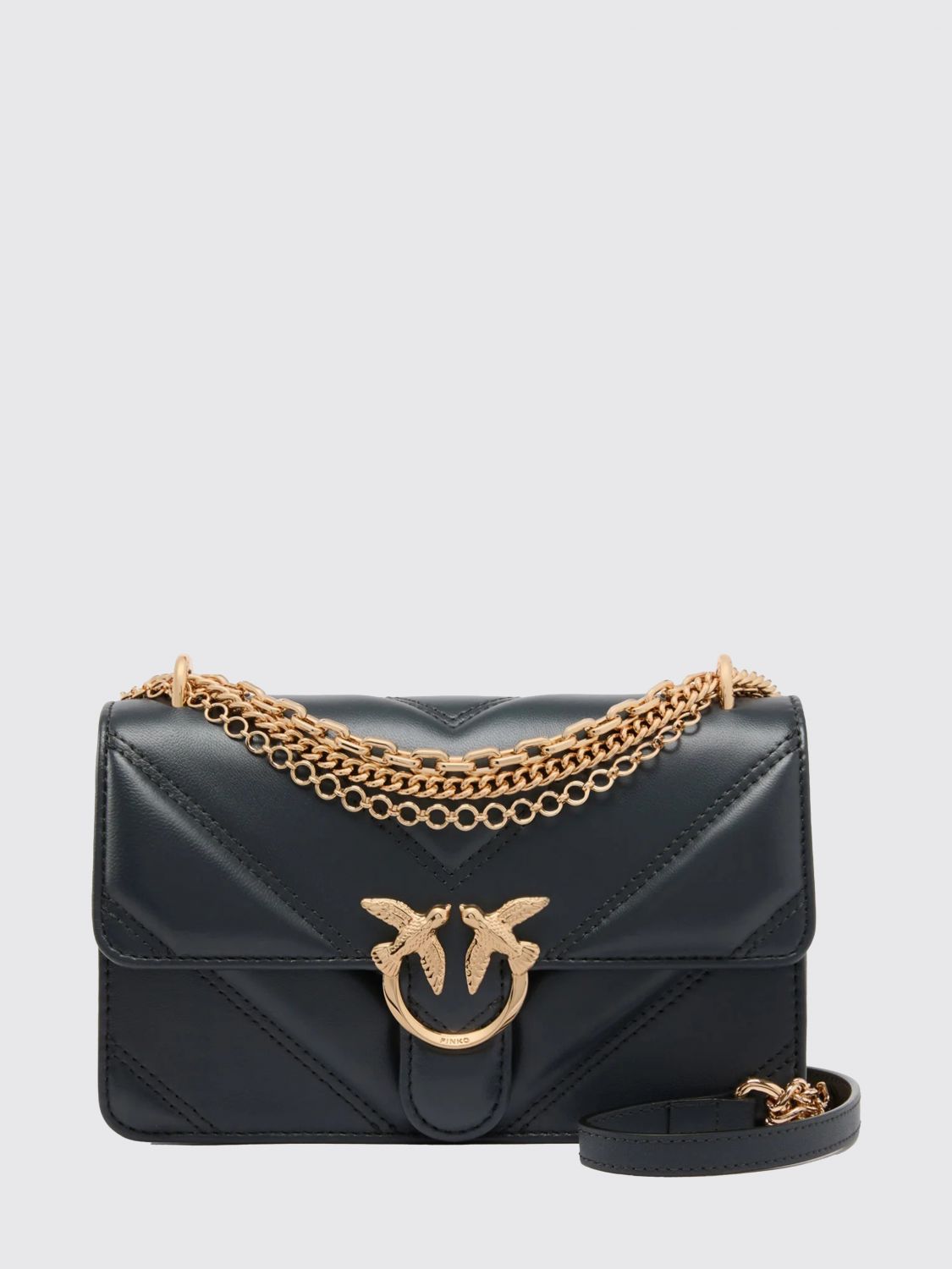 PINKO Mini Bag Woman color Grey