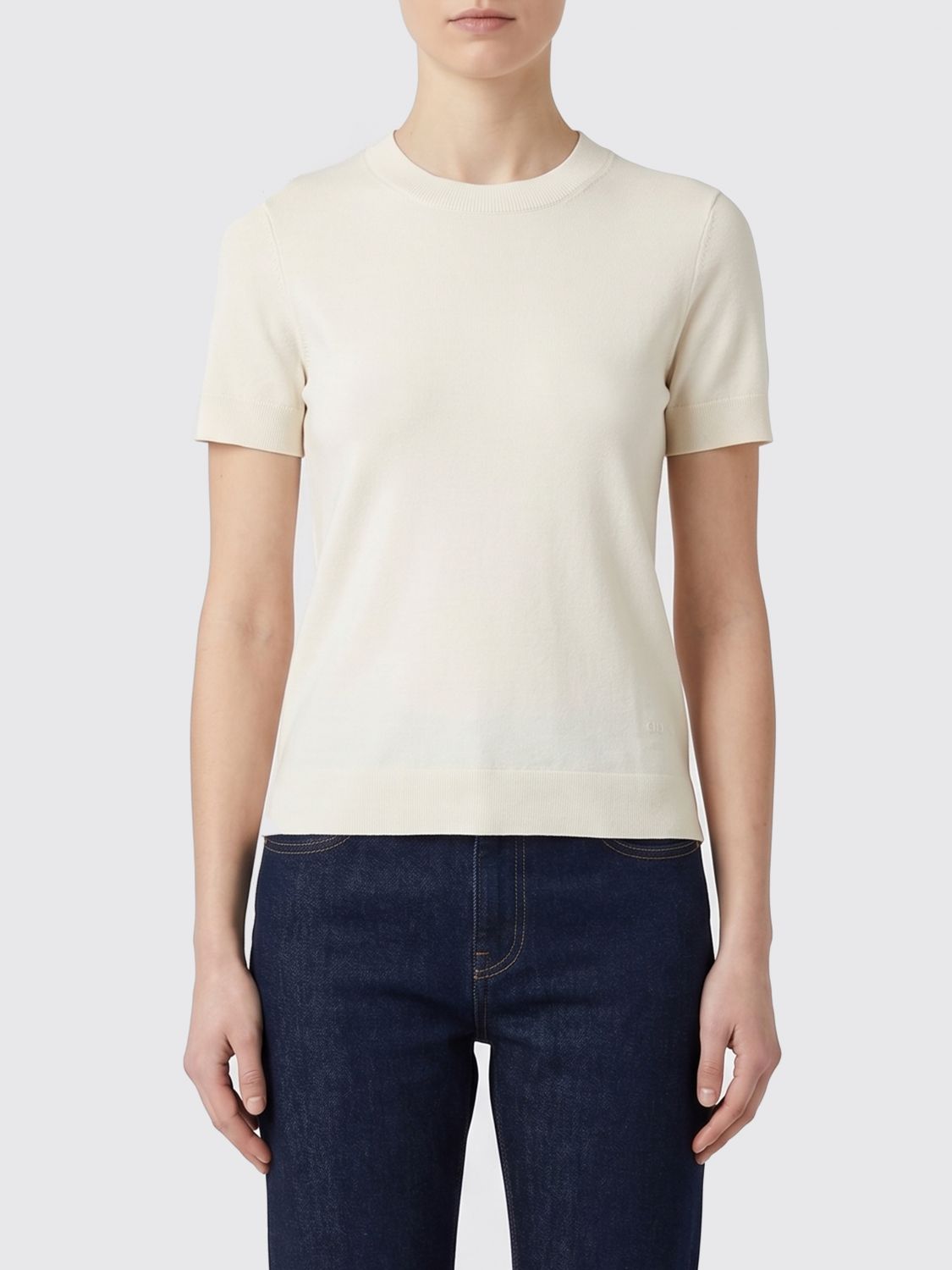 Calvin Klein Slim Fit Viscose-Blend T-shirt with Crew Neck