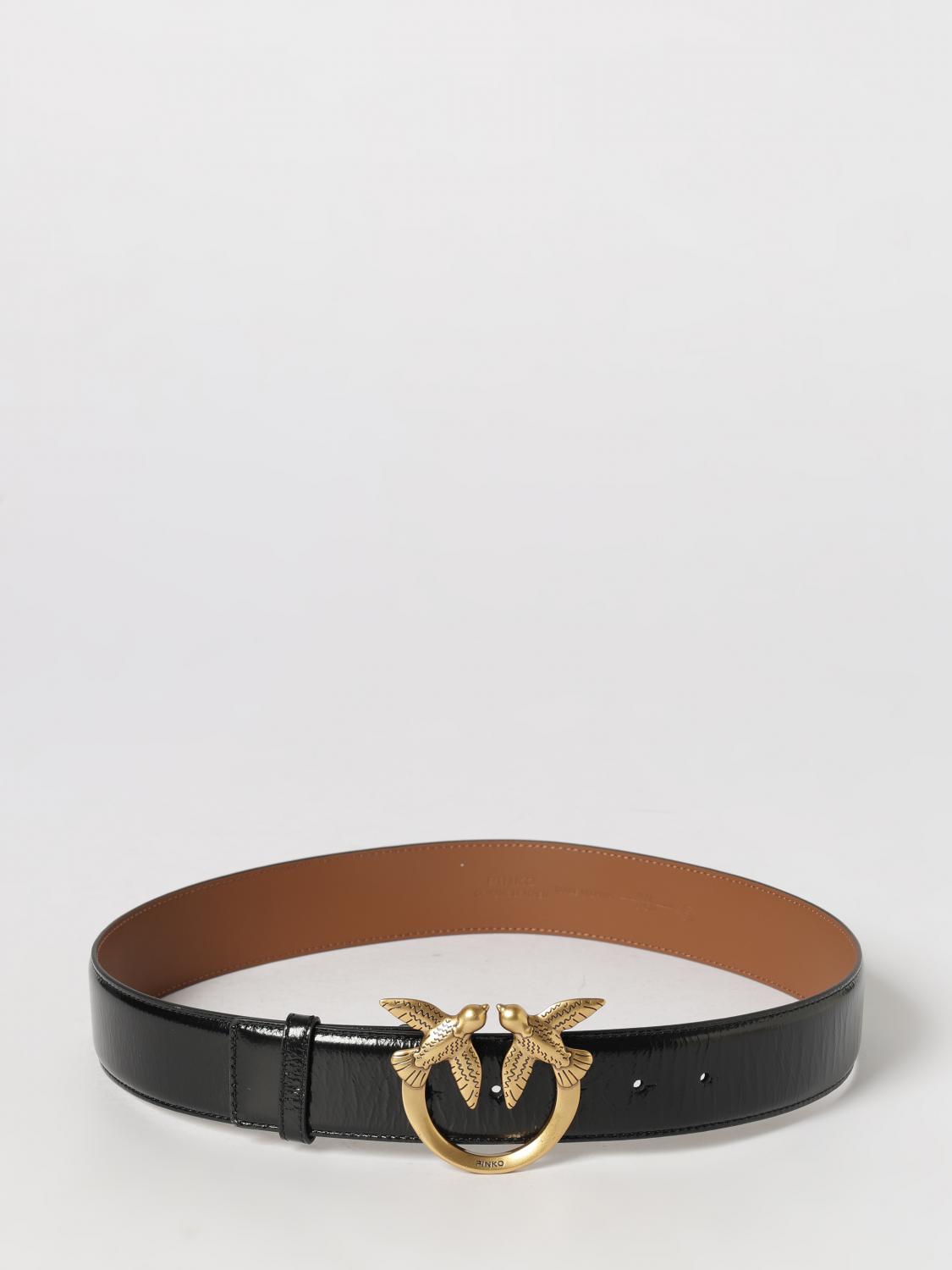 PINKO Belt Woman color Black