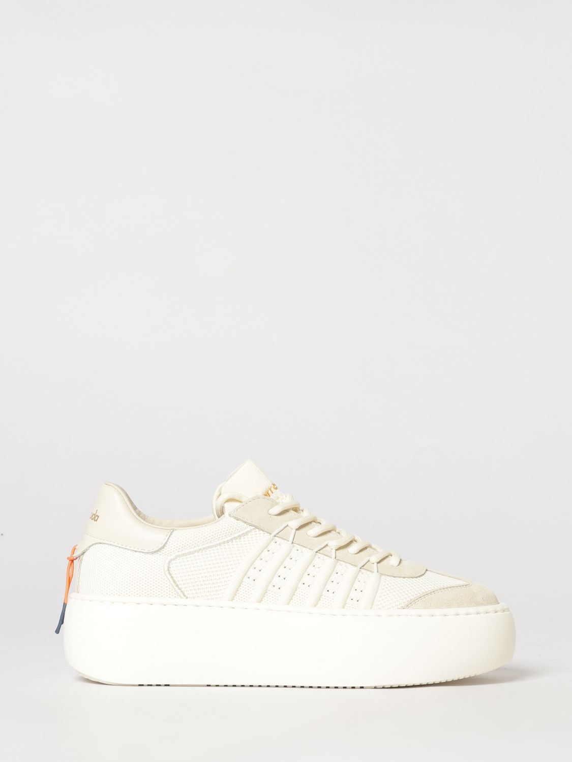 BARRACUDA Sneakers Bolla in maglia crochet e pelle