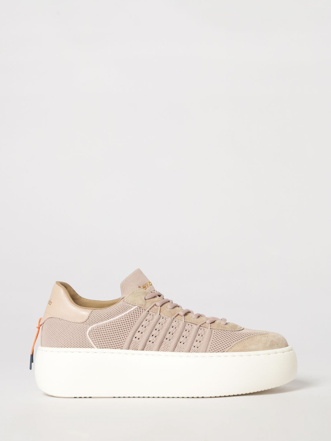 BARRACUDA Sneakers Bolla in maglia crochet e pelle