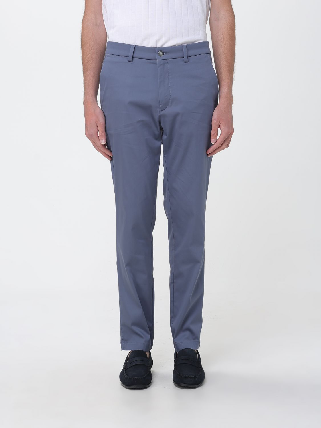 BOSS Slim-Fit Chinohose von aus Baumwollmischung