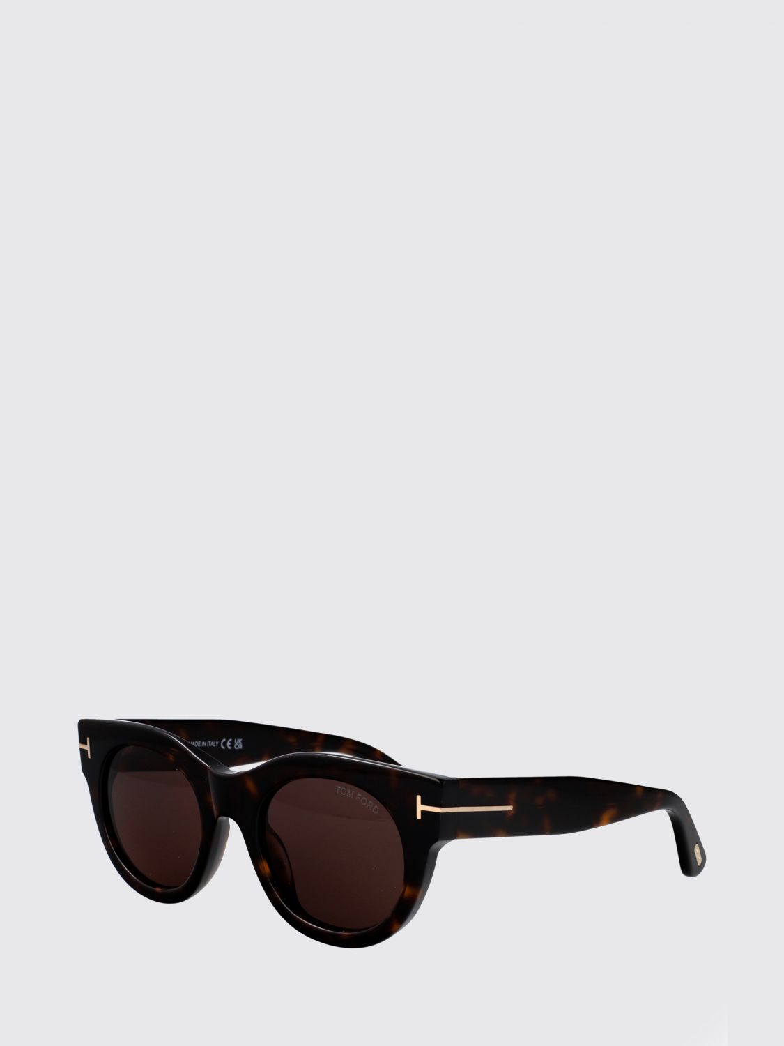 TOM FORD Abgerundete Cat-Eye-Sonnenbrille aus Acetat mit getönten Gläsern