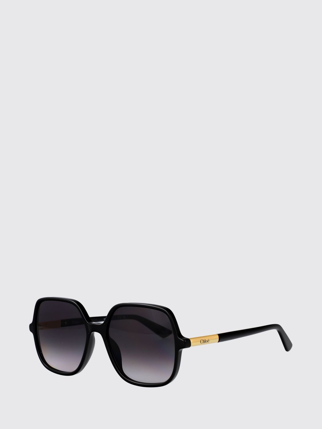CHLOÉ Occhiali da sole cat-eye in acetato con motivo tartarugato