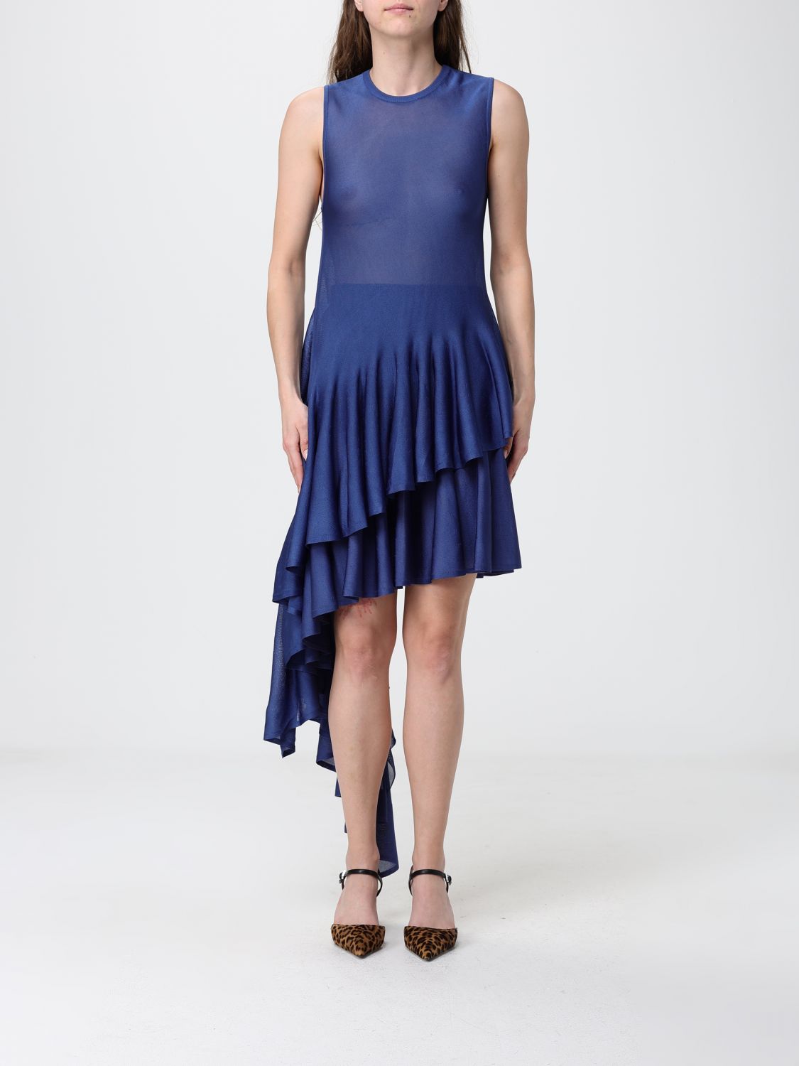 ALAÏA Top Woman color Blue