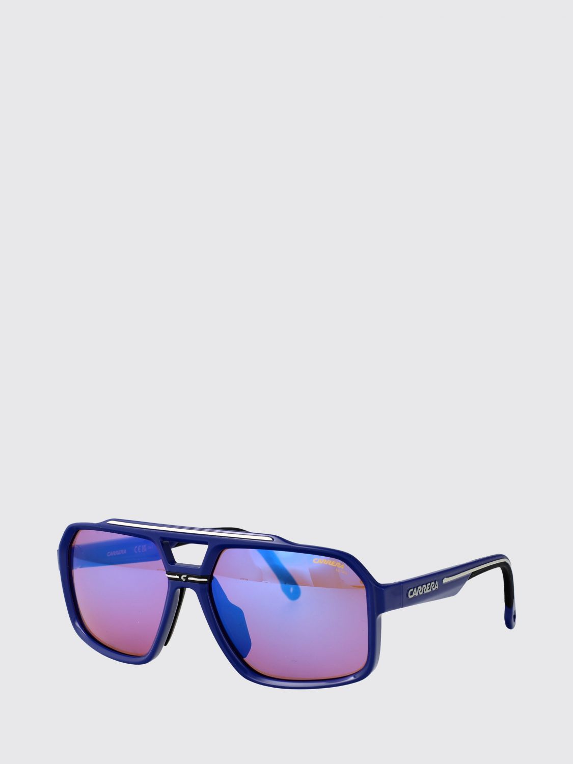 CARRERA rectangular aviator sunglasses in acetate with double bridge