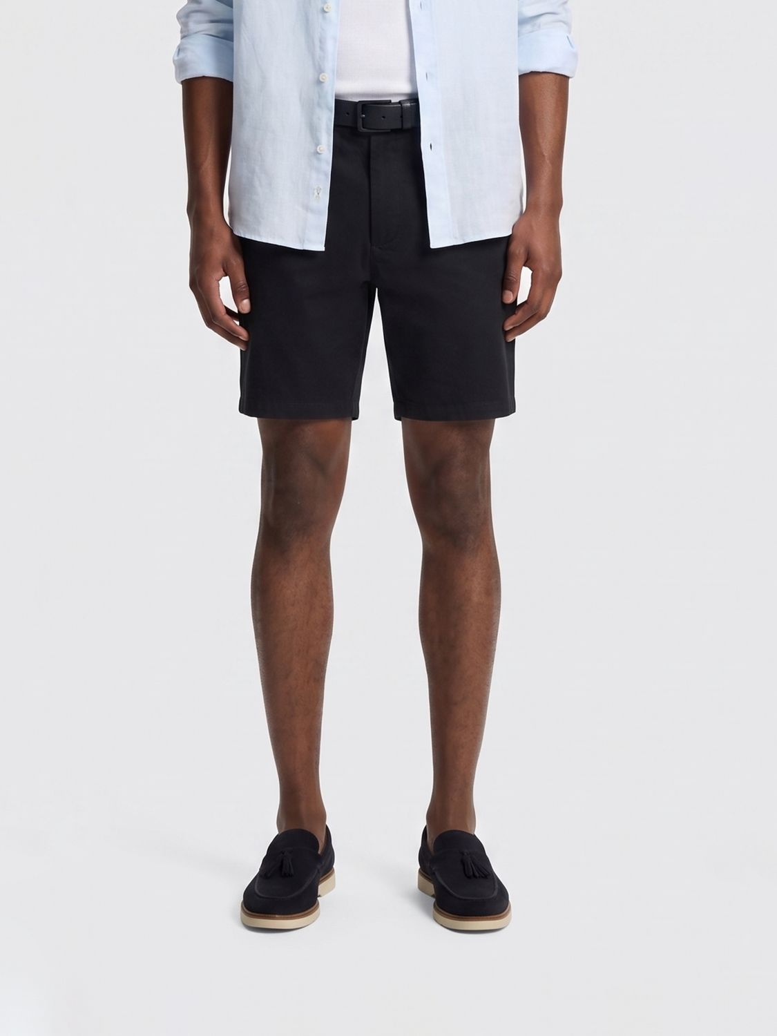 BOSS Chino-Shorts aus Stretch-Baumwolle mit mittlerer Leibhöhe und schrägen Taschen