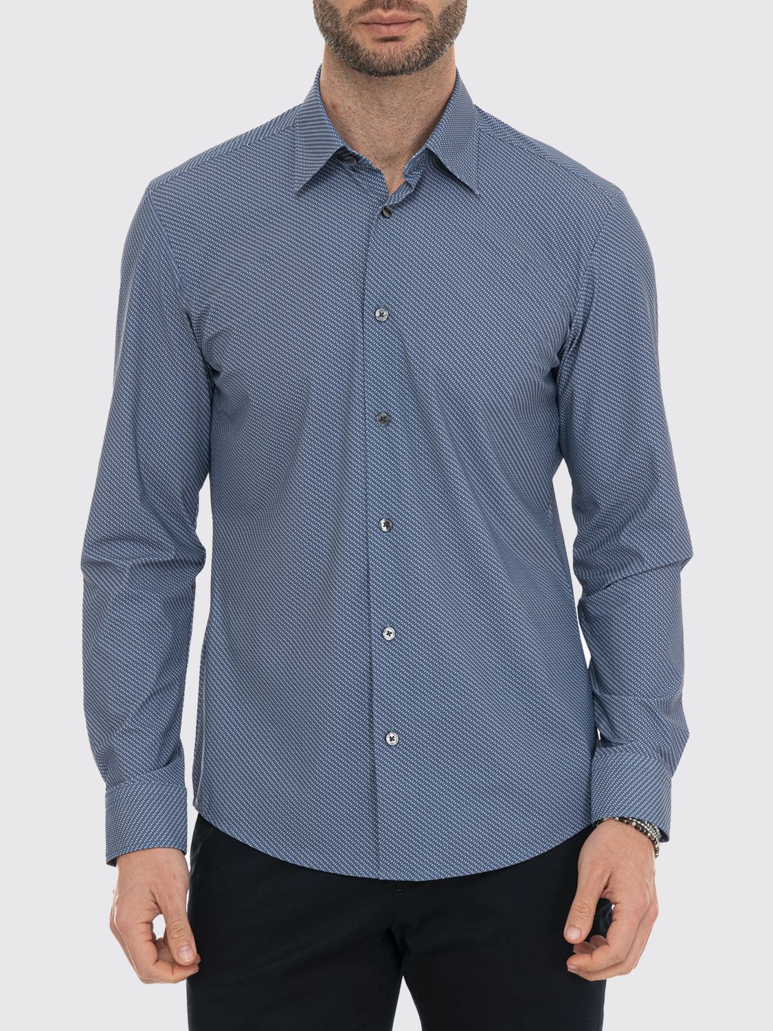 BOSS Camicia slim fit in jersey