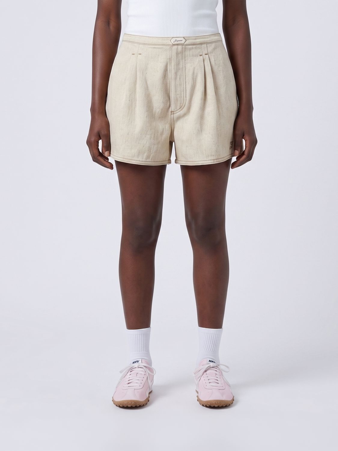 JACQUEMUS Cotton Blend Shorts　JACQUEMUS コットンブレンド ショートパンツ JACQUEMUS