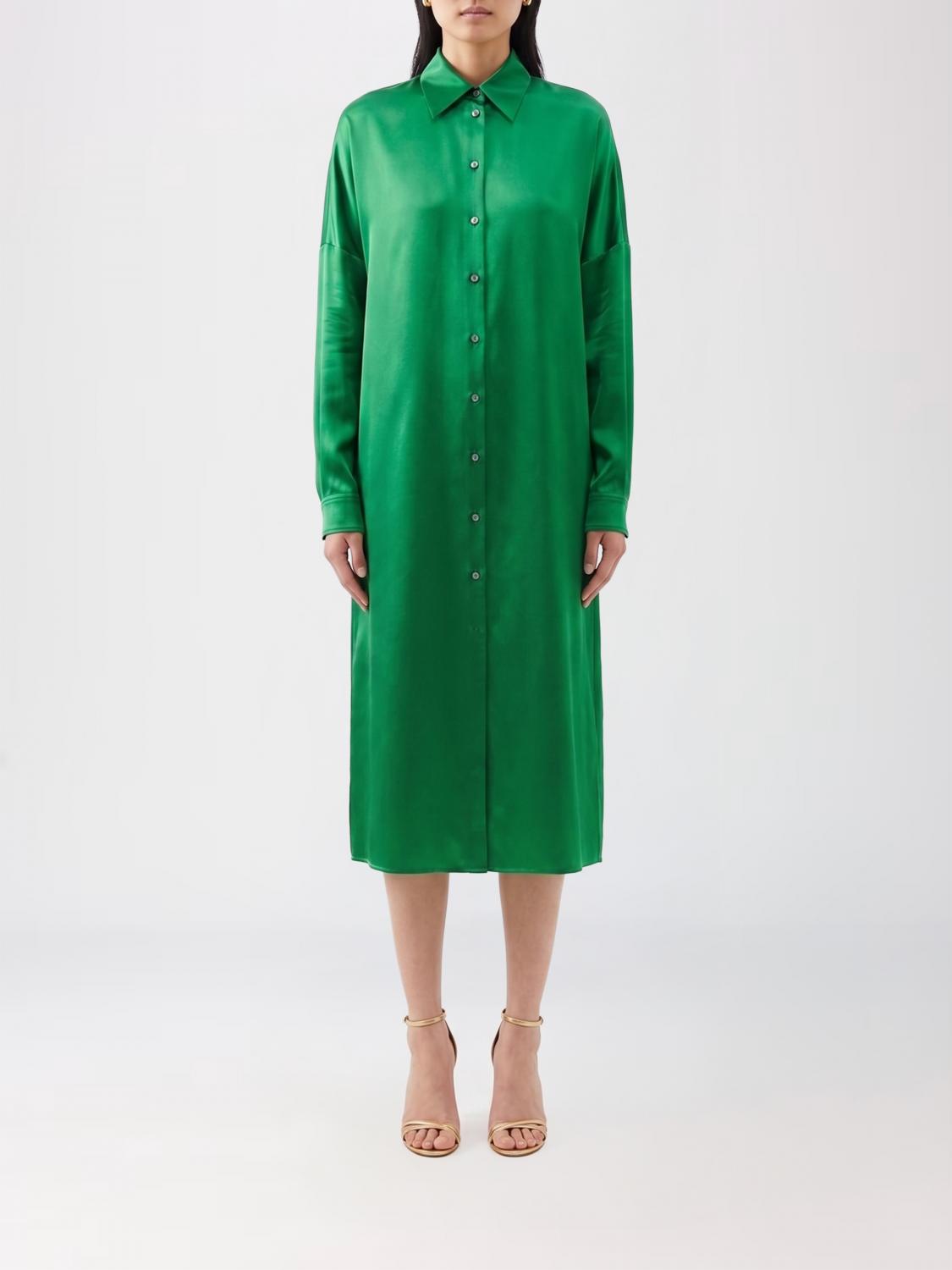 DRIES VAN NOTEN Dress Woman color Green