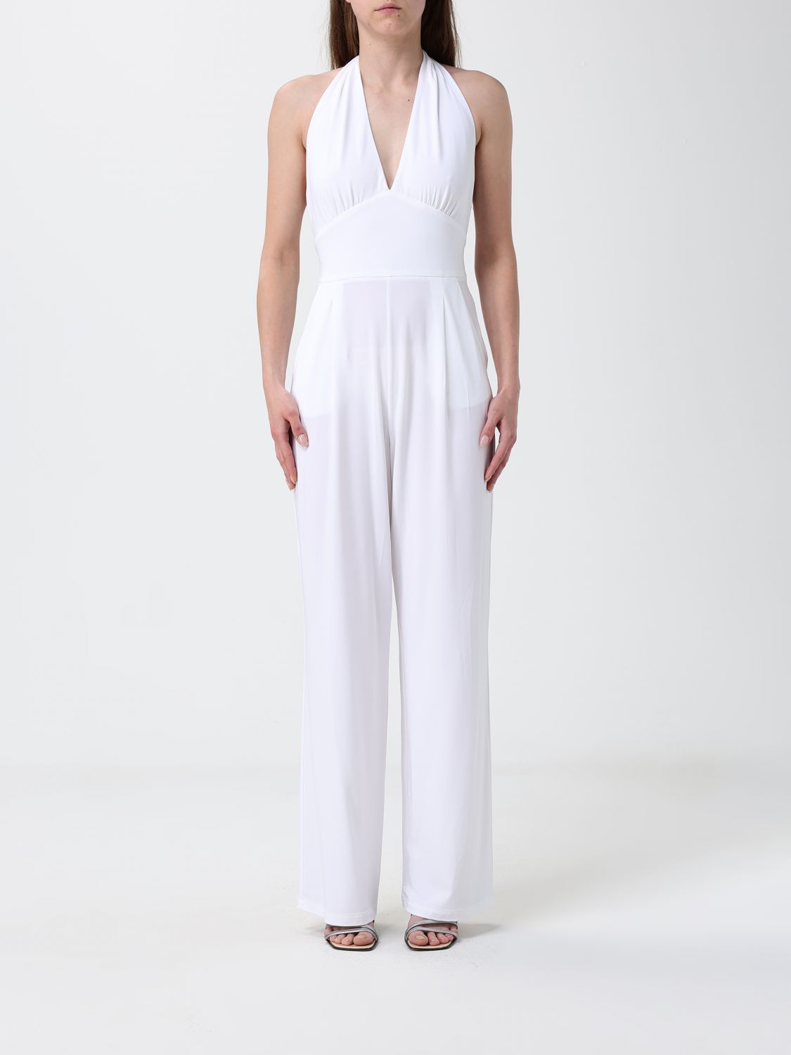 Max Mara MAX MARA Jumpsuit Woman color White　MAX MARA ジャンプスーツ ウーマン カラー ホワイト