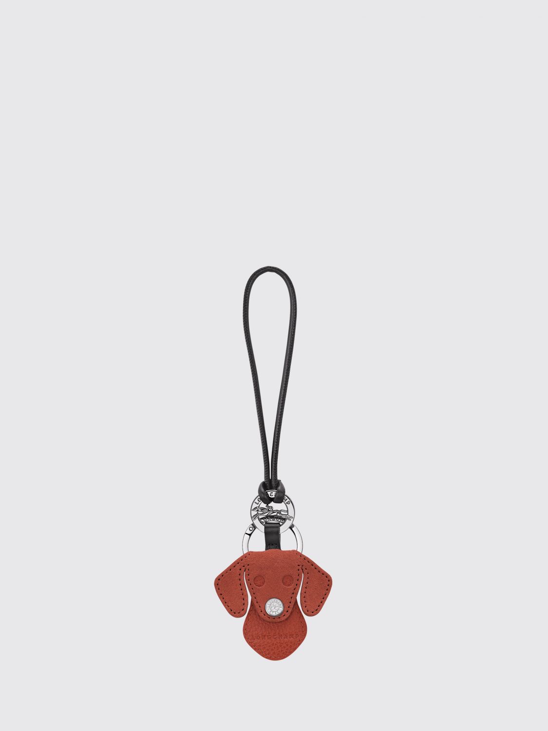 LONGCHAMP Portachiavi Dog in pelle