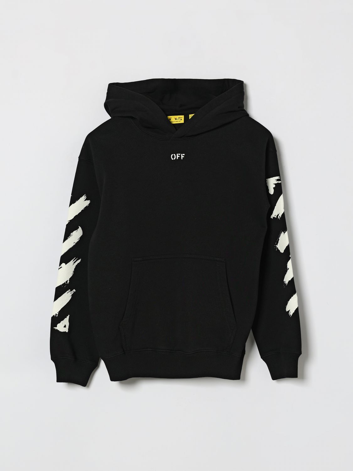 Off-White Kids Cotton Hoodie　オフホワイト キッズ コットン フーディ Off-White