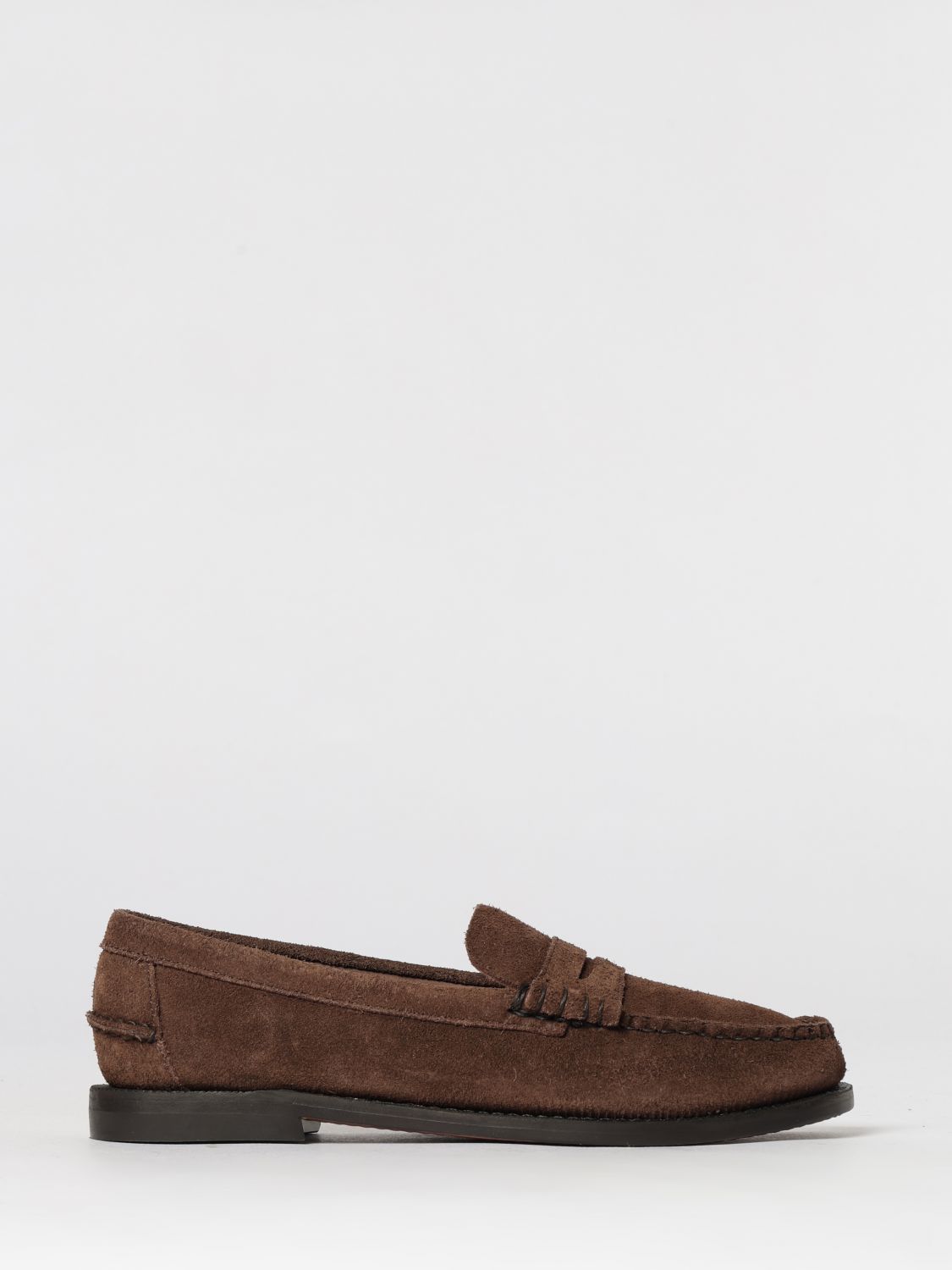 Sebago Classic Dan Suede Penny Loafers with Round Toe