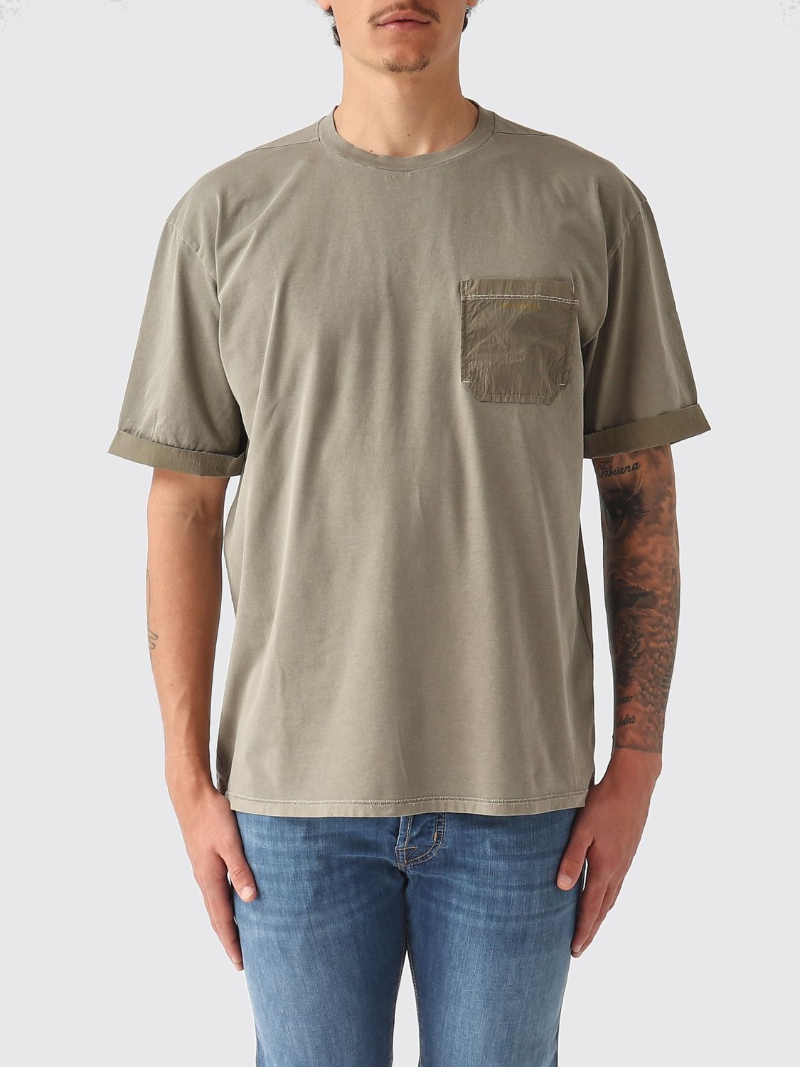PREMIATA T-Shirt Uomo colore Militare