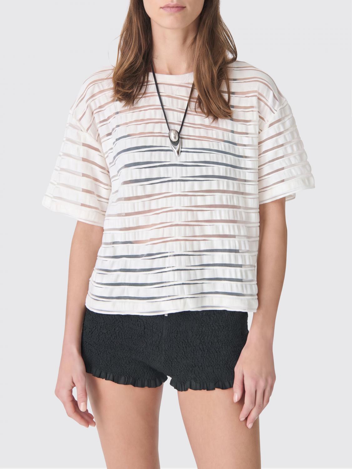IRO T-Shirt Woman color Beige