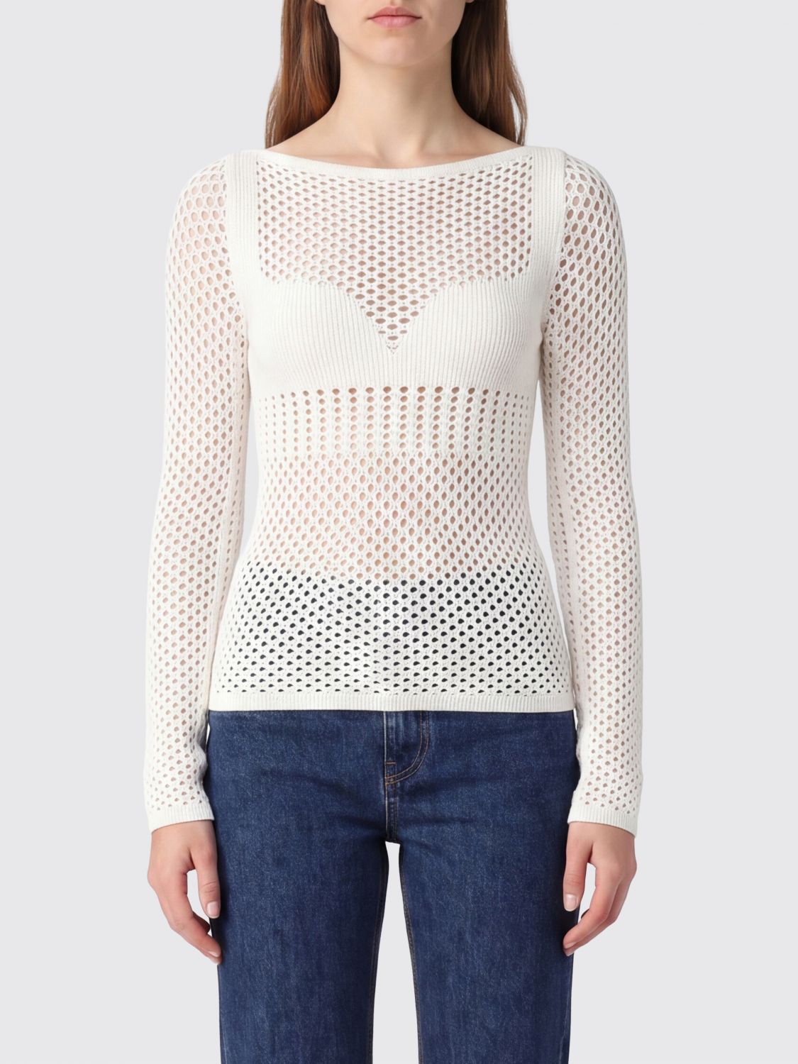SPORTMAX Maglia Donna colore Bianco