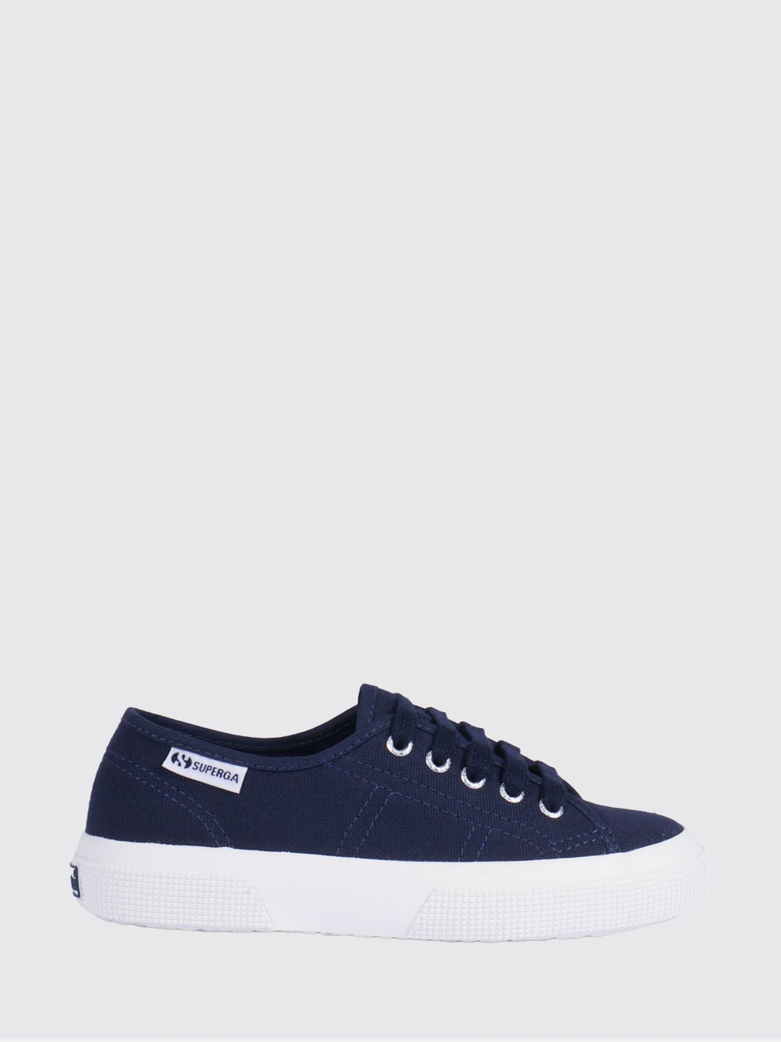 SUPERGA 3750 Leggera Sneaker für Kinder von aus Baumwoll-Canvas mit Logo