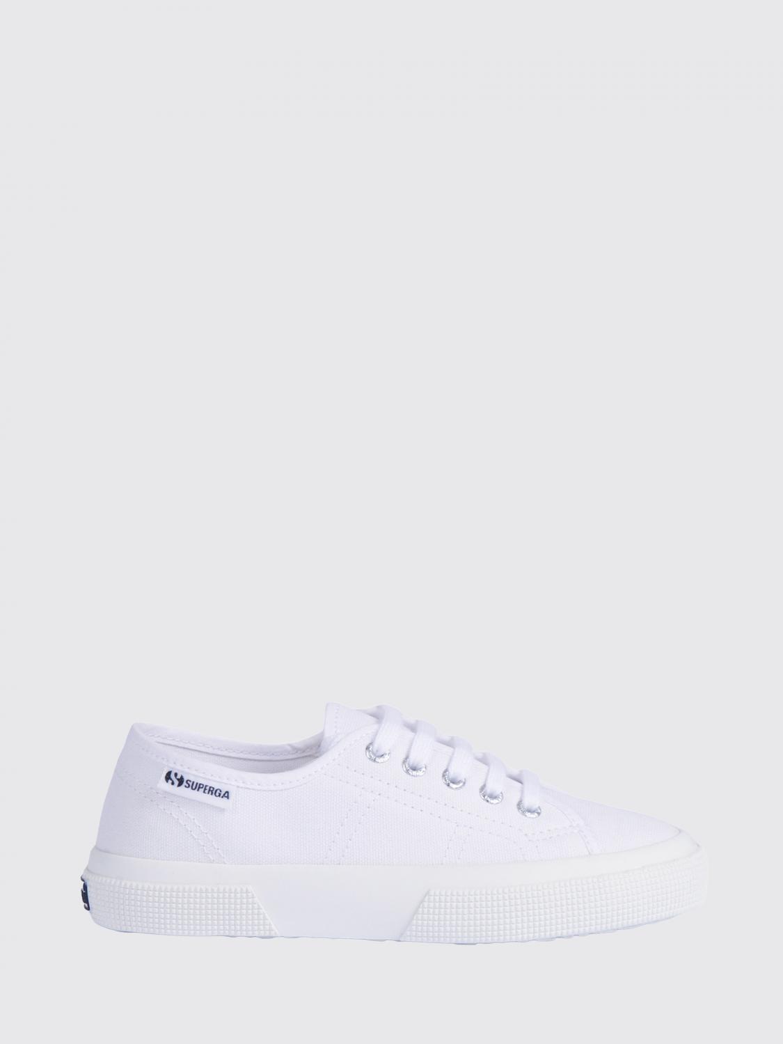 SUPERGA 3750 Leggera Sneaker für Kinder von aus Baumwoll-Canvas mit Logo